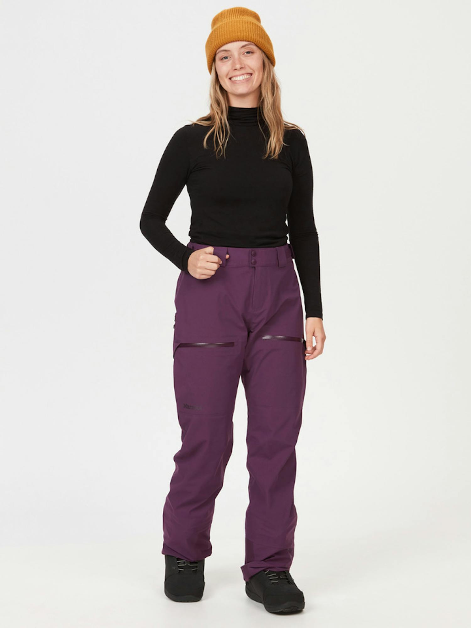 Marmot Women's GORE-TEX® Orion Pant In Purple Fig Size: Large