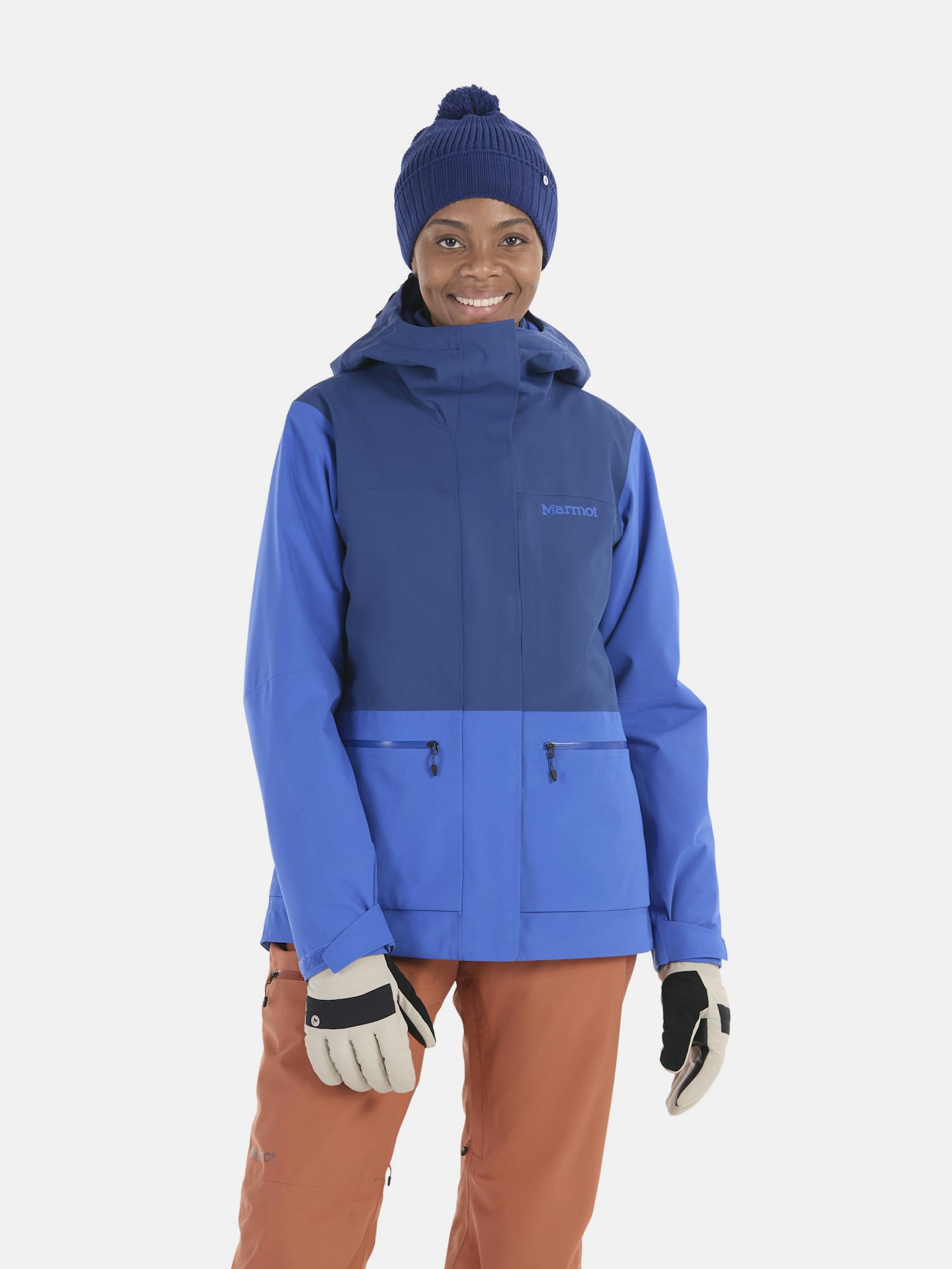 Marmot Women's Refuge Insulated Jacket In Twilight Blue/Trail Blue Size: Small