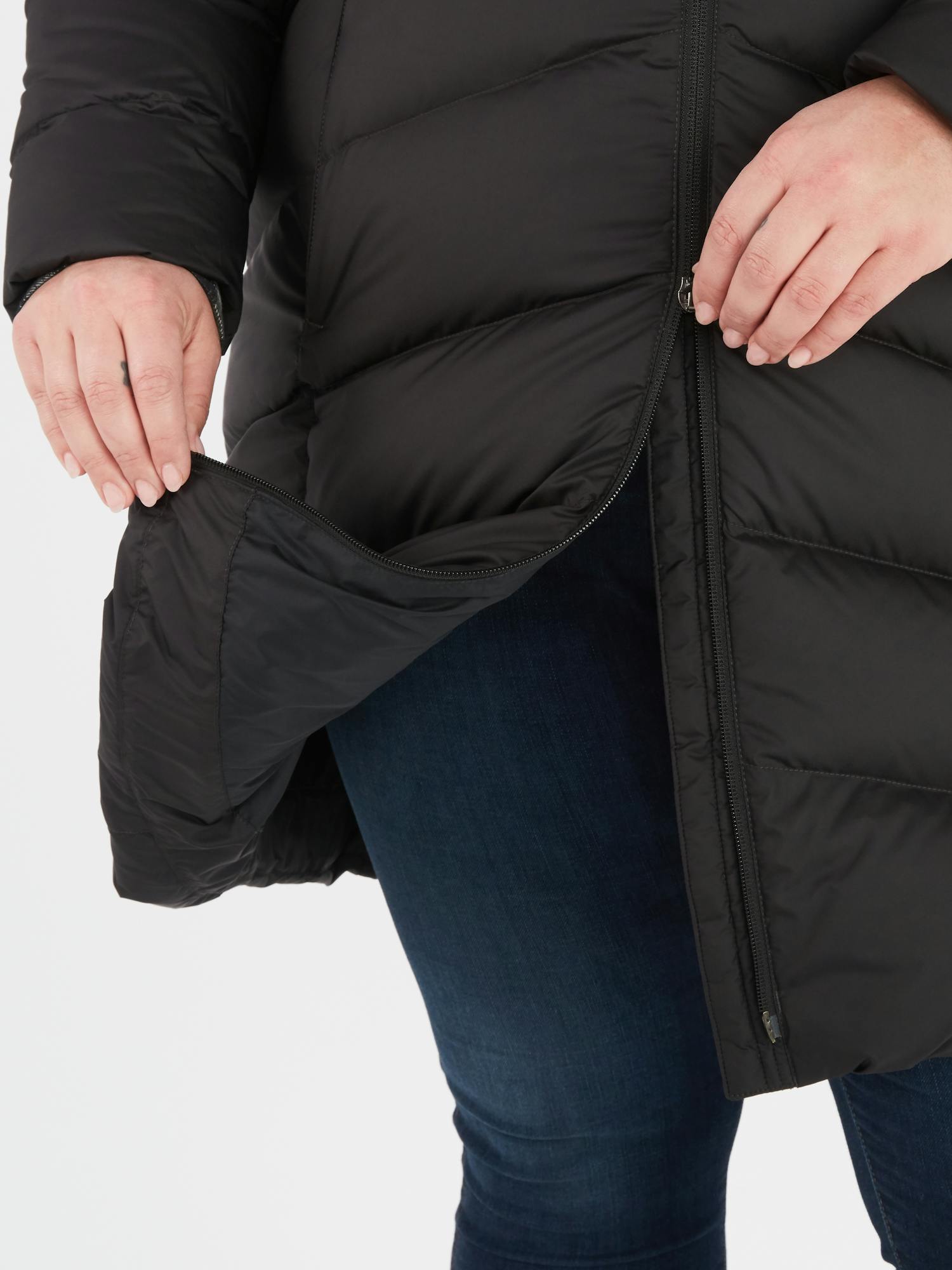 Marmot Women's Montreaux Coat Plus In Black Size: 1X