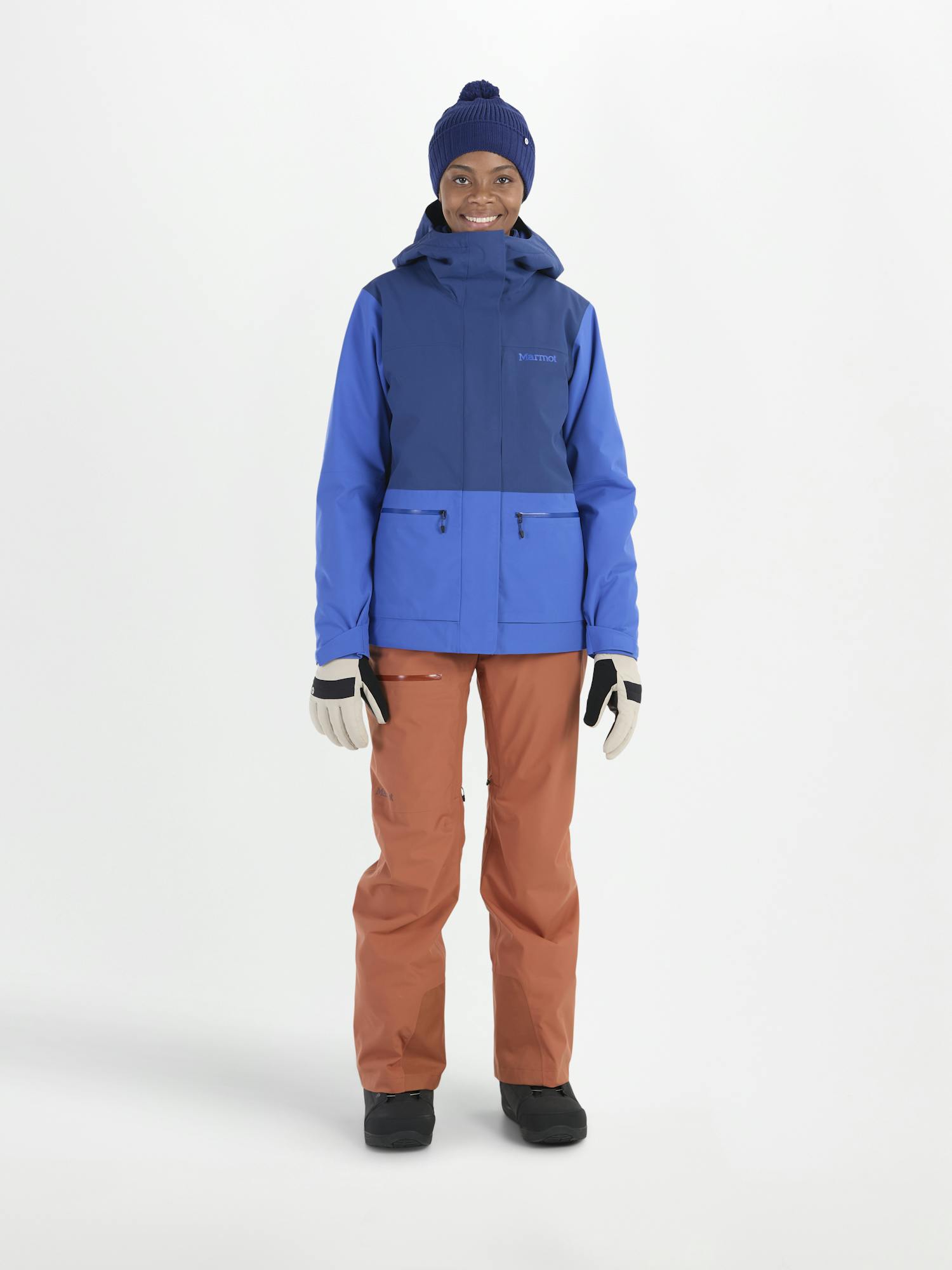 Marmot Women's Refuge Insulated Jacket In Twilight Blue/Trail Blue Size: Small