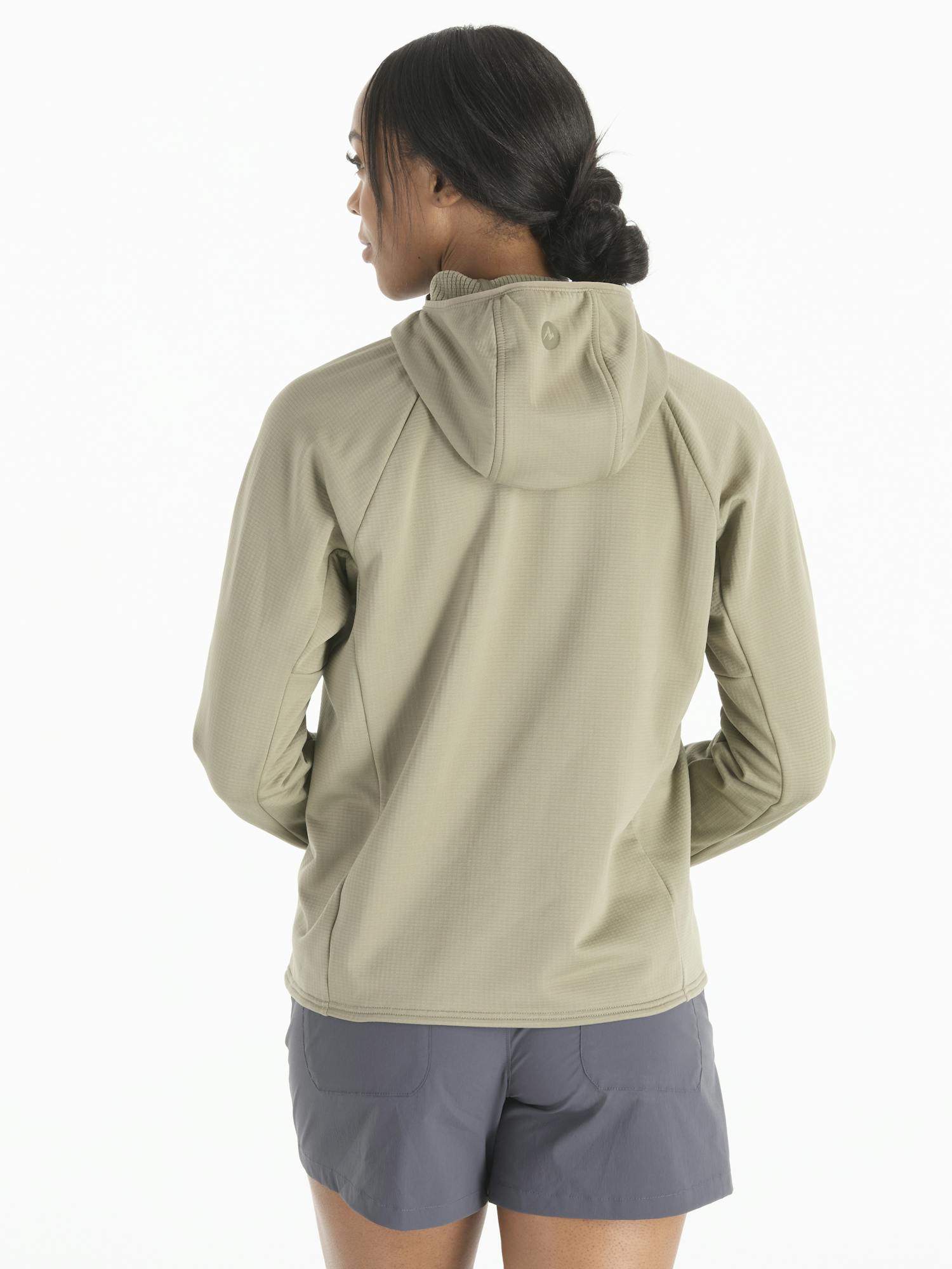 Marmot Women's Leconte Full-Zip Fleece Hoody In Vetiver Size: XS