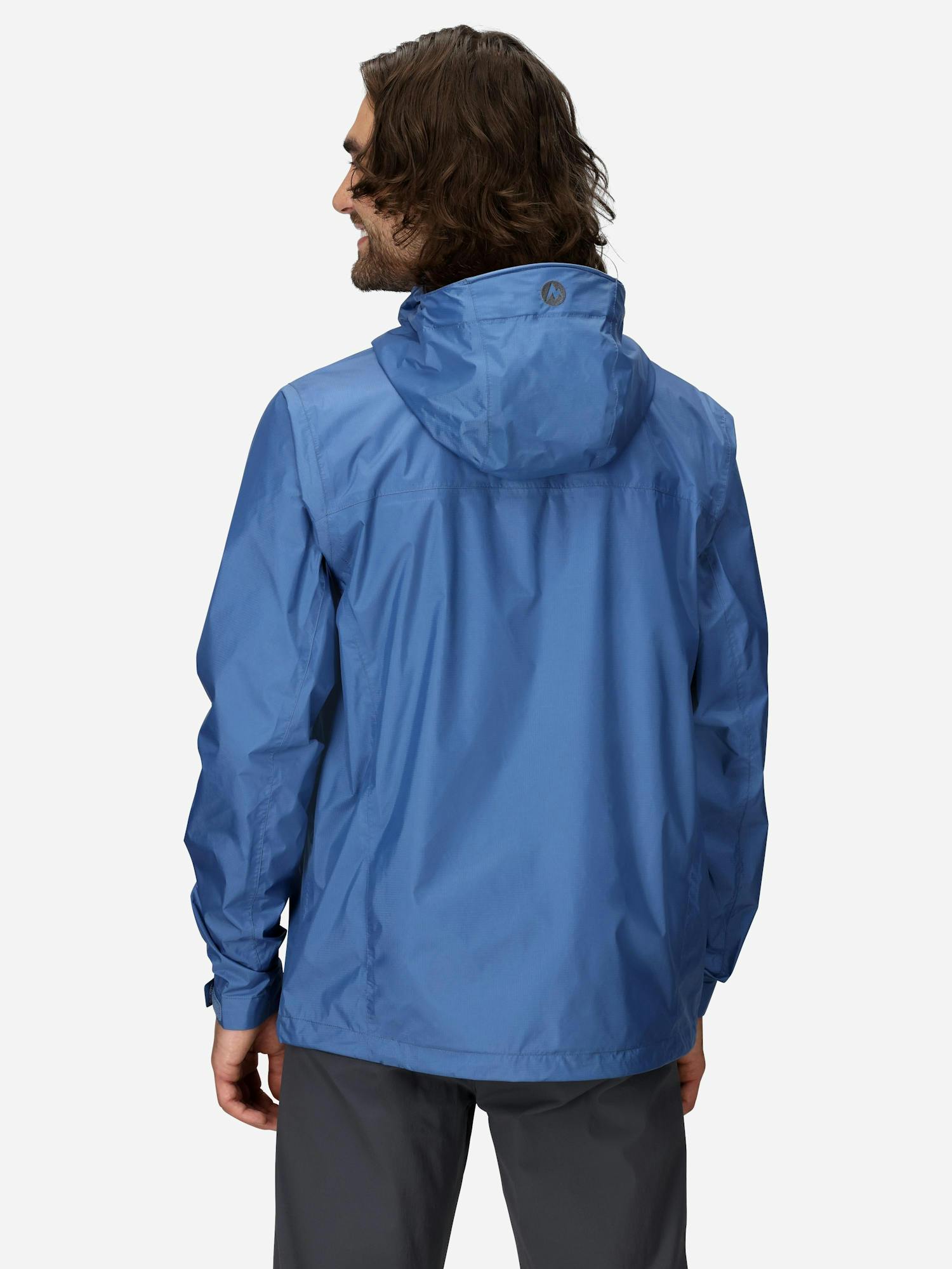 Marmot Men's PreCip® Eco Rain Jacket In Arctic Navy Size: XL