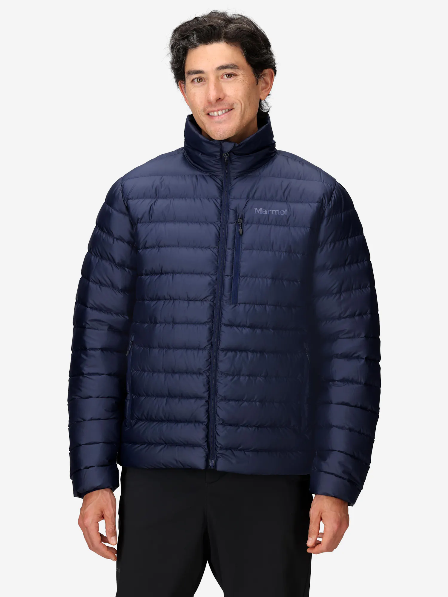 Marmot Men's Highlander Down Jacket in Arctic Navy