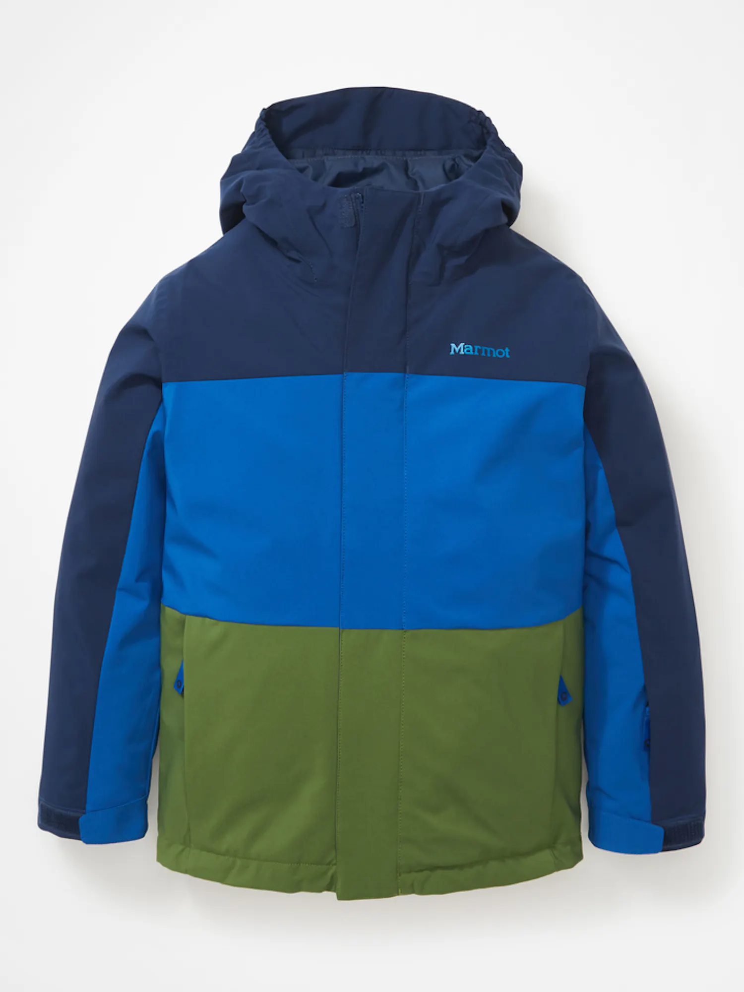 Marmot Kids' Terrain Comp Jacket in Arctic Navy/Dark Azure