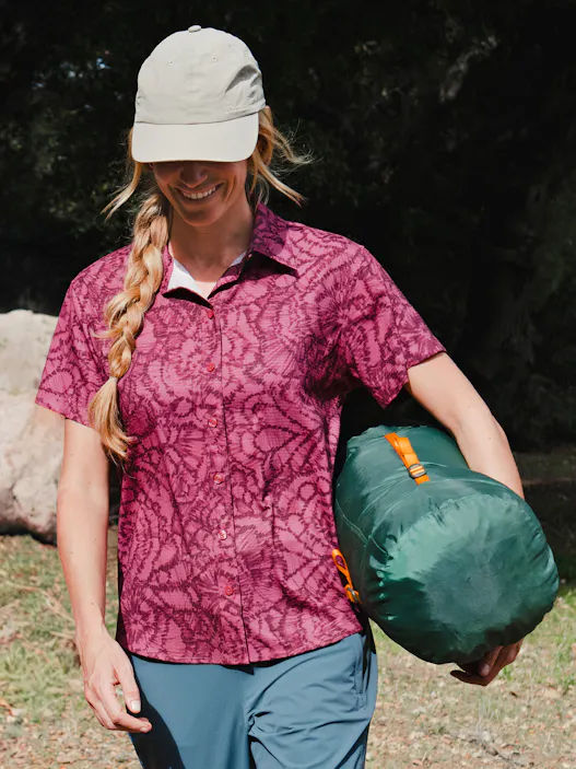 Women's AirExchange Perforated Short-Sleeve Shirt