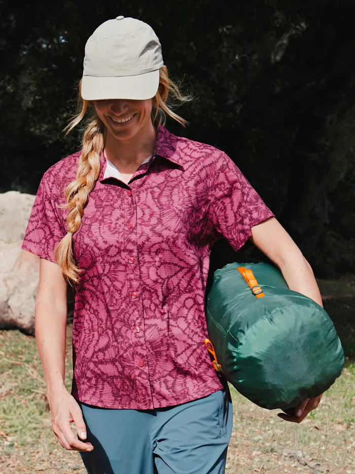 Women's AirExchange Perforated Short-Sleeve Shirt