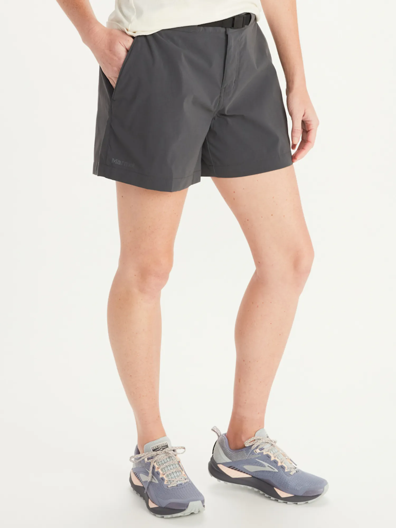 Marmot Women's Kodachrome 5" Shorts (2024) in Dark Steel