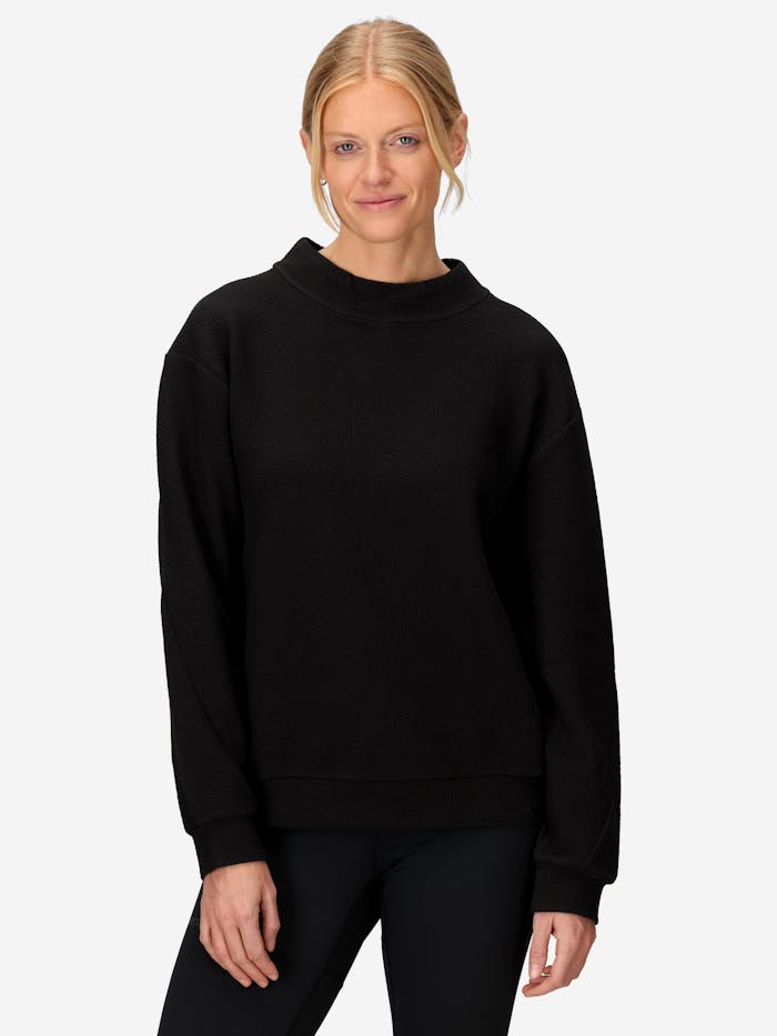 Women’s Ridge Tech Waffle Knit Mock Neck Pullover