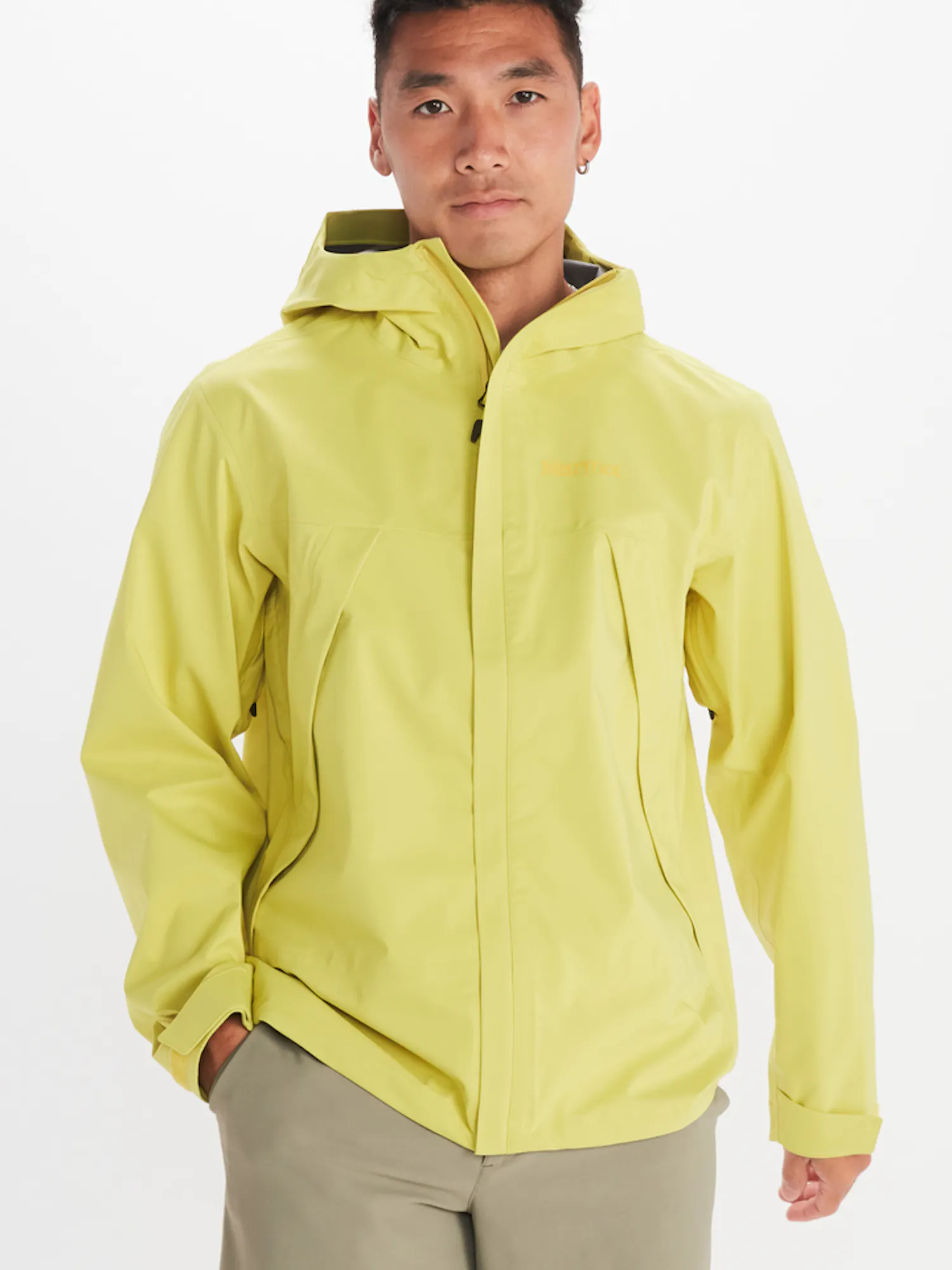 Marmot Men's PreCip® Eco Pro Jacket in Limelight
