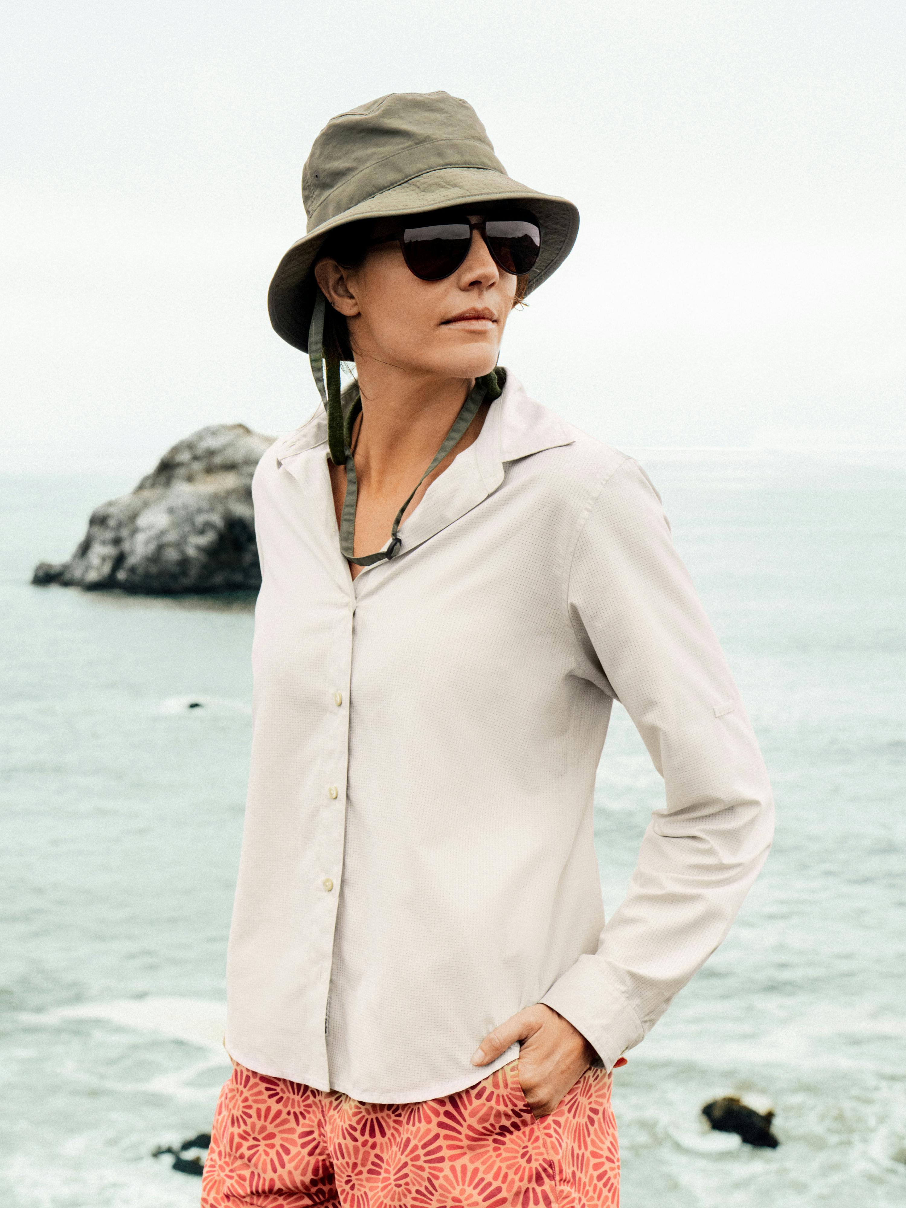Women's AirExchange Perforated Long-Sleeve Shirt