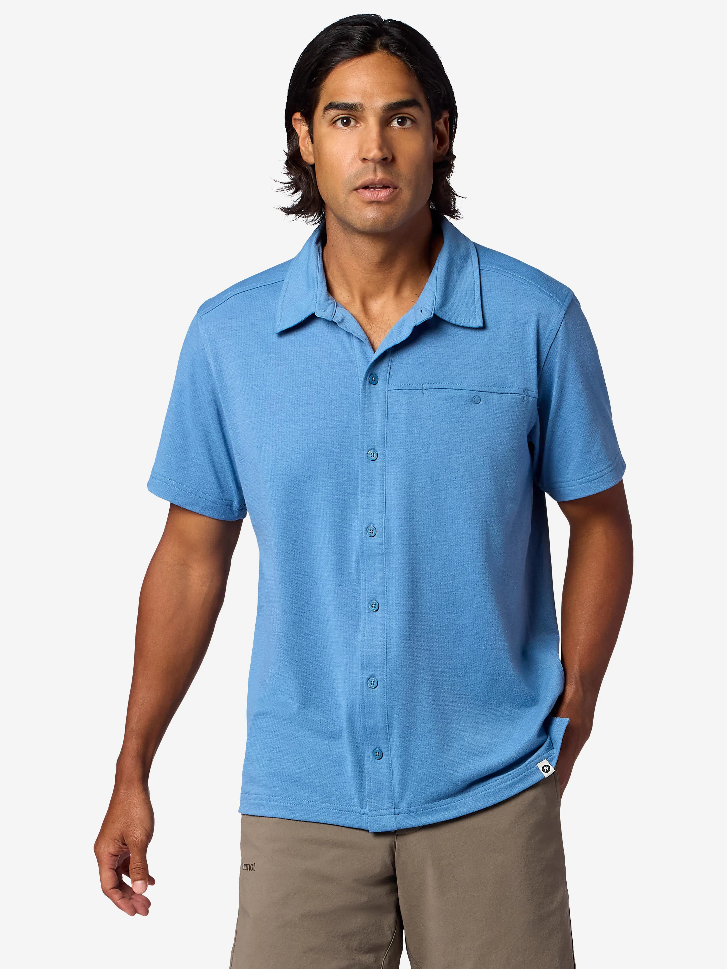 Men's Sereno Short-Sleeve Collared Shirt (Spring 2026)