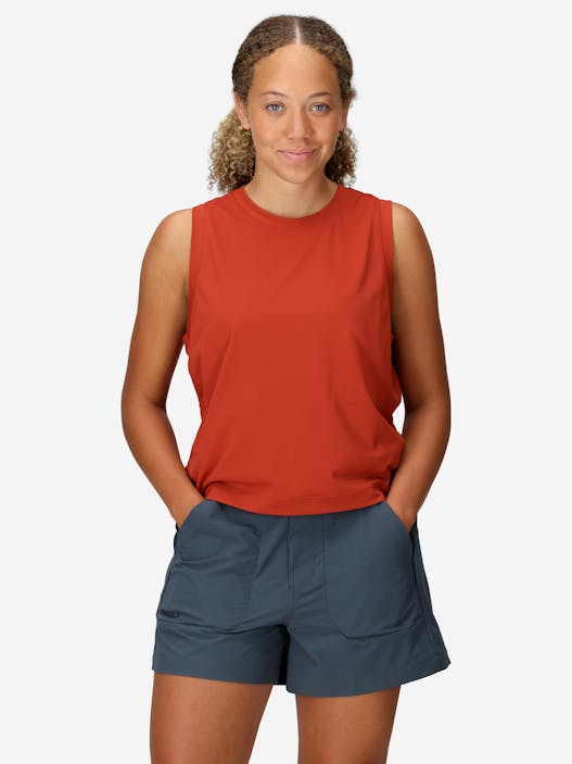 Women's AirExchange UPF 50 High-Neck Tank