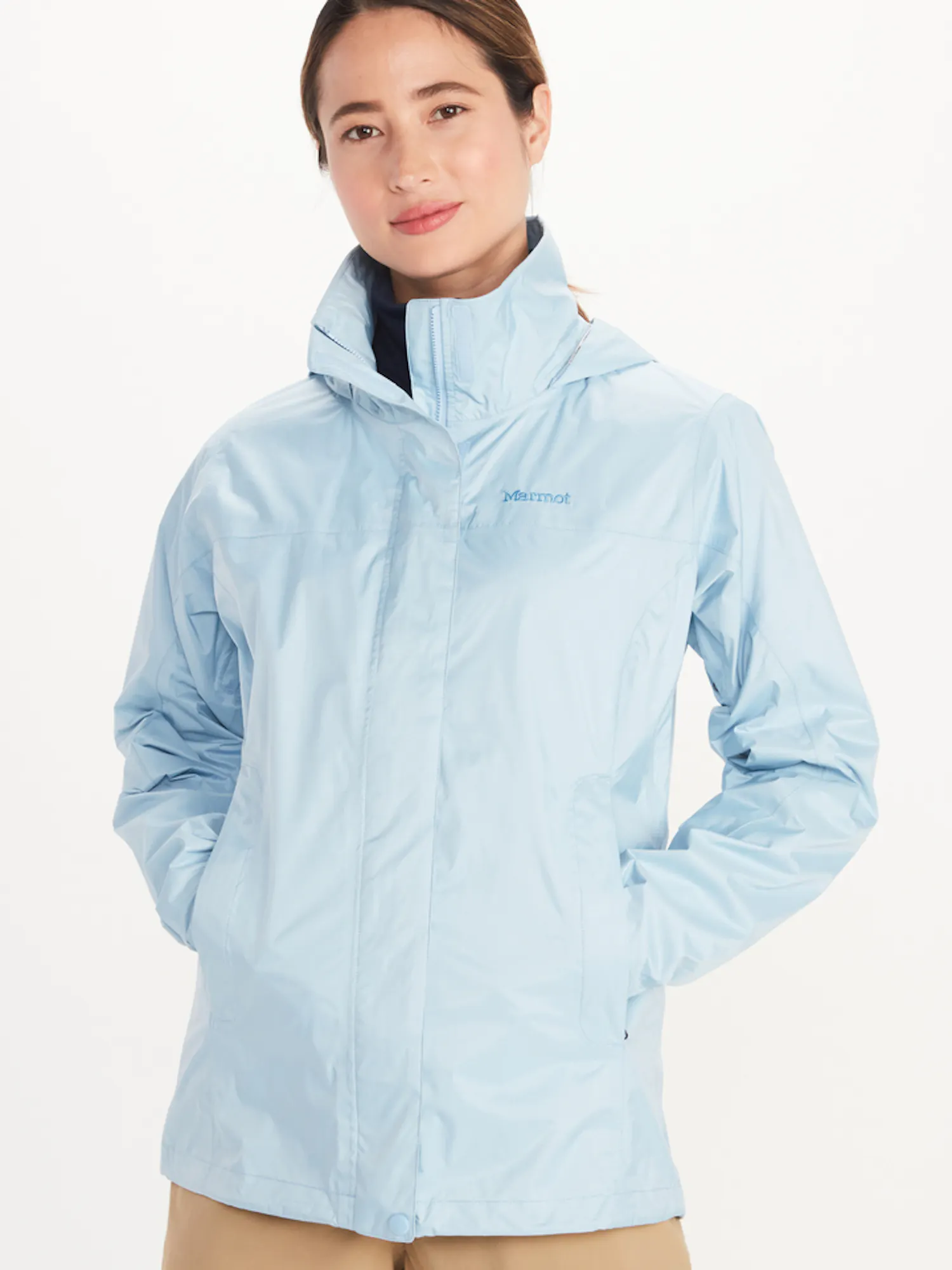 Marmot Women's PreCip® Eco Jacket in Tide Blue