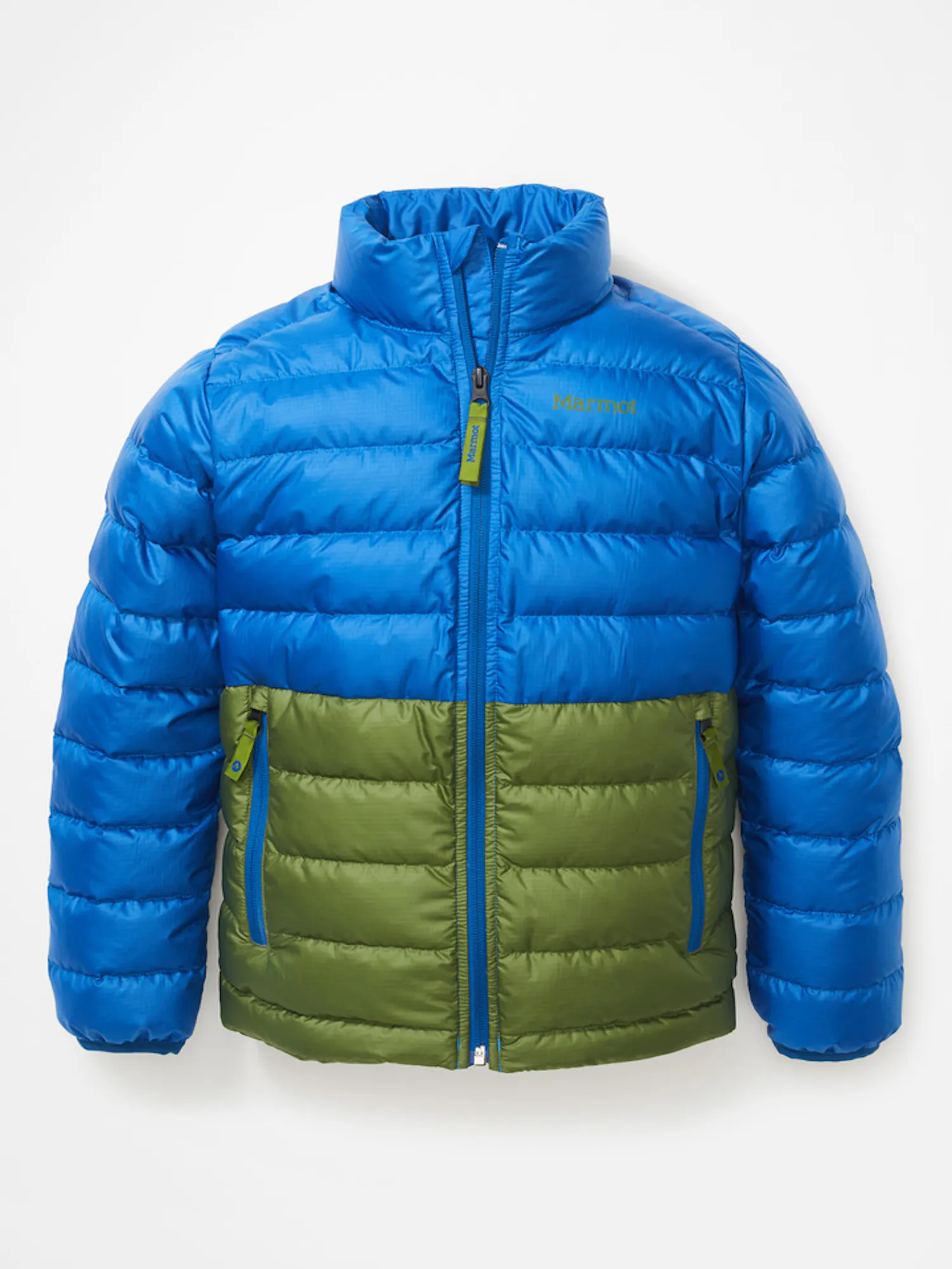 Marmot Kids' Highlander Jacket in Dark Azure/Foliage