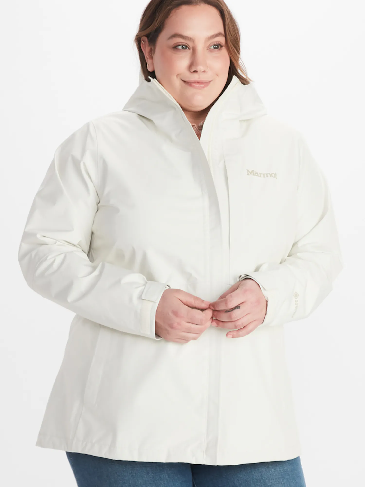Marmot Women's GORE-TEX® Minimalist Jacket - Plus in Papyrus