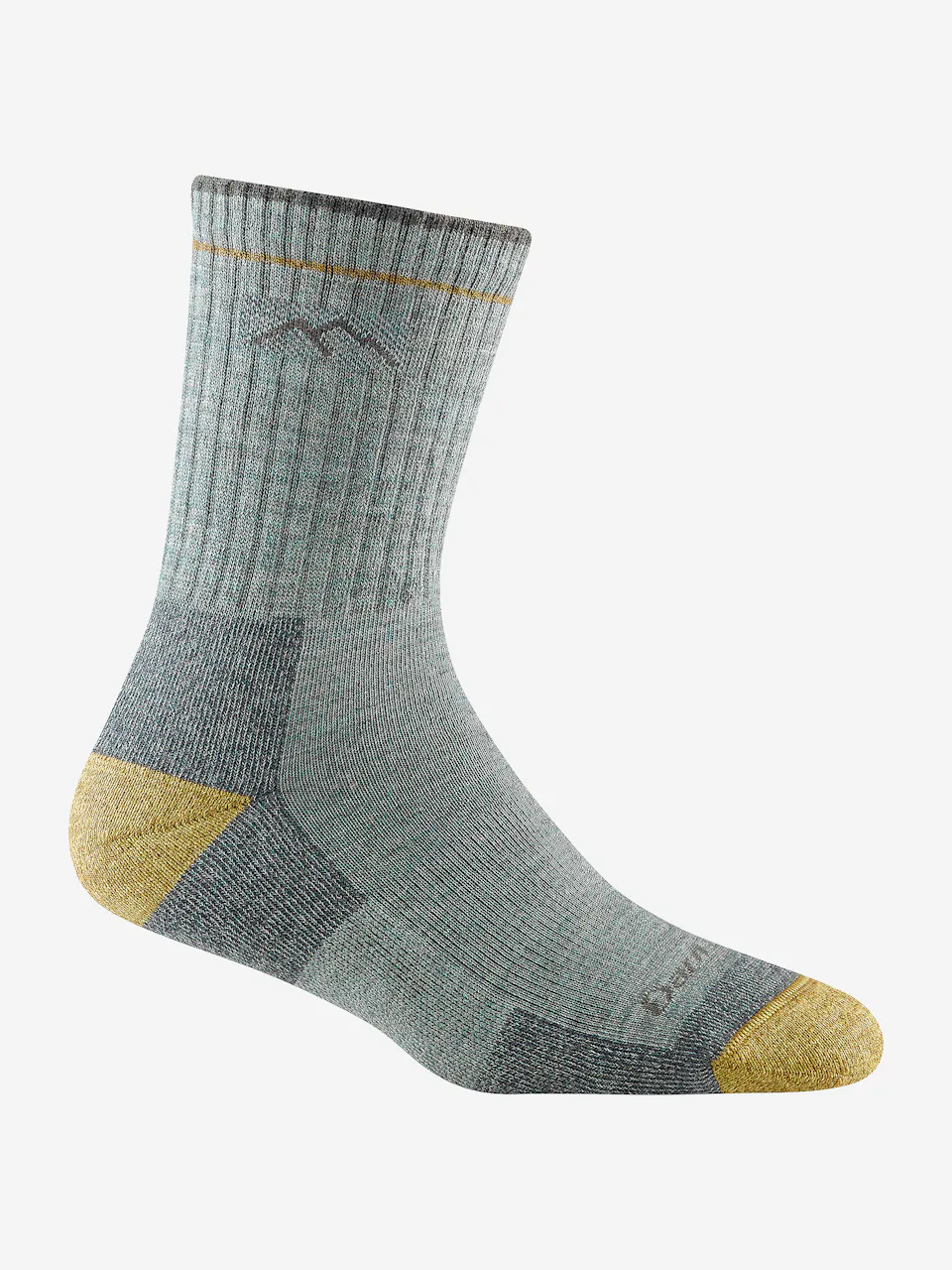 W Hiker Micro Crew Midweight with Cushion-Darn Tough Sage