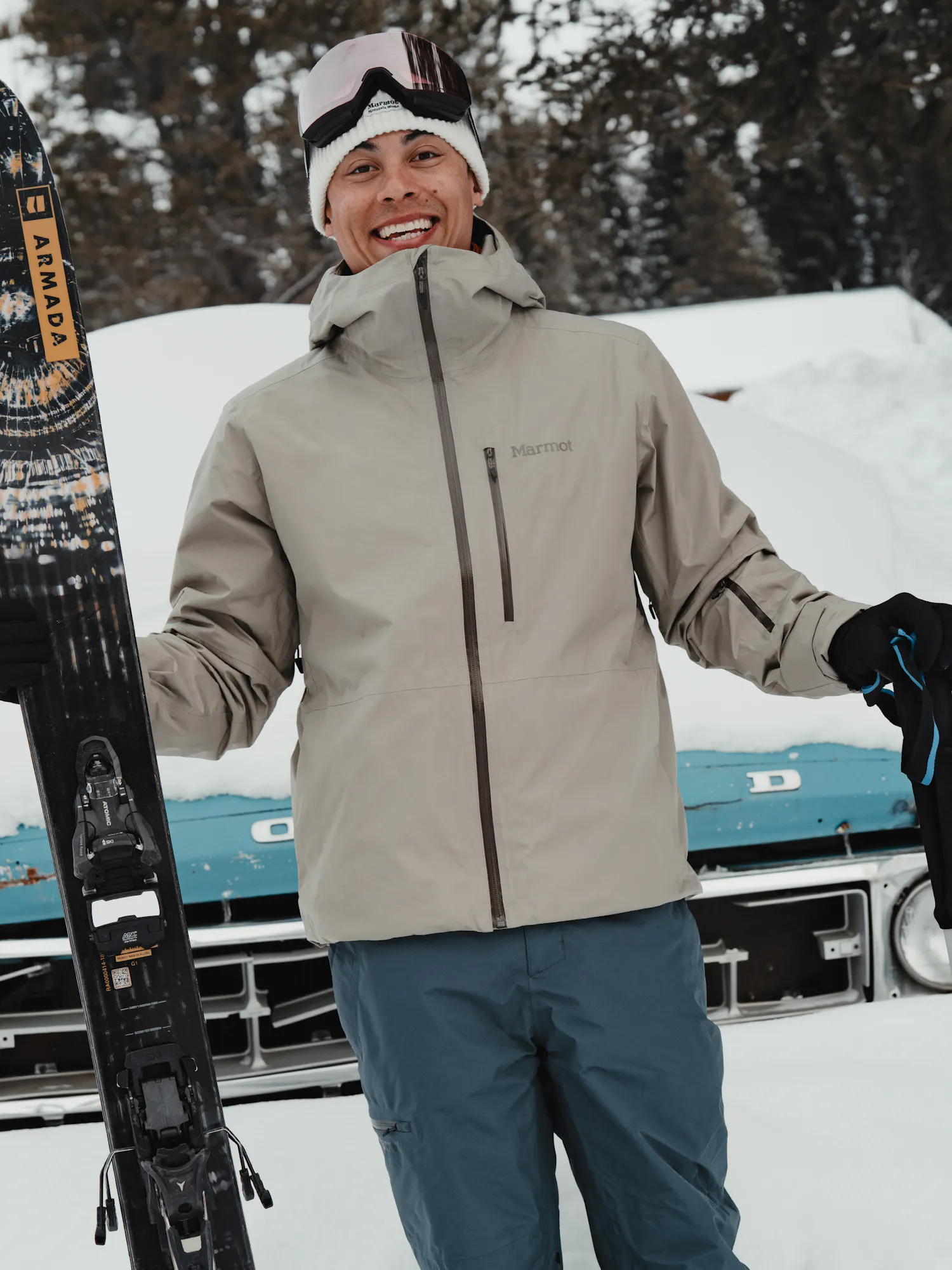 Marmot Men's GORE-TEX® Lightray Insulated Jacket (Fall 2025) in Shale Grey