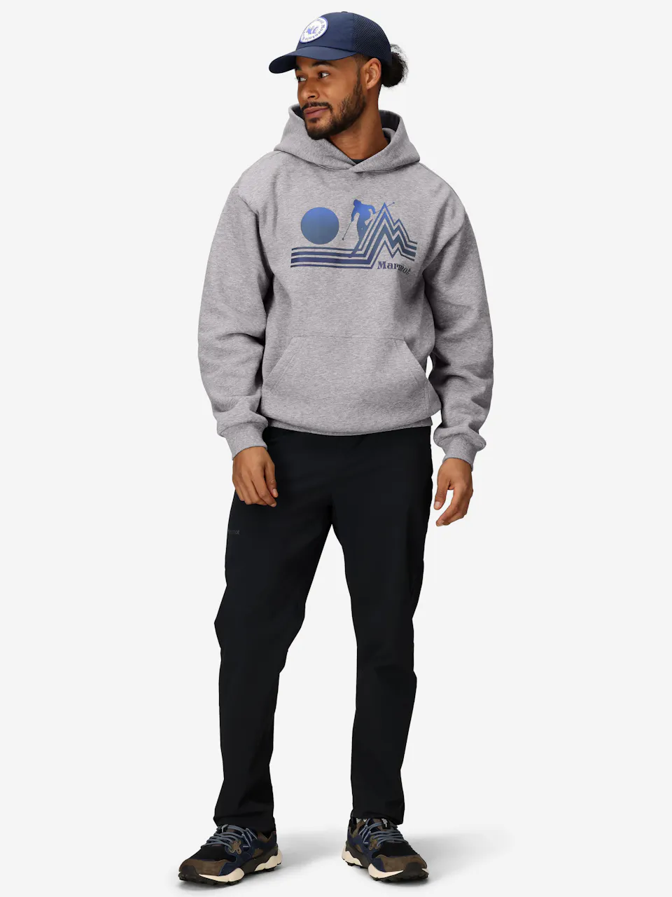 Retro Skiier Hoody