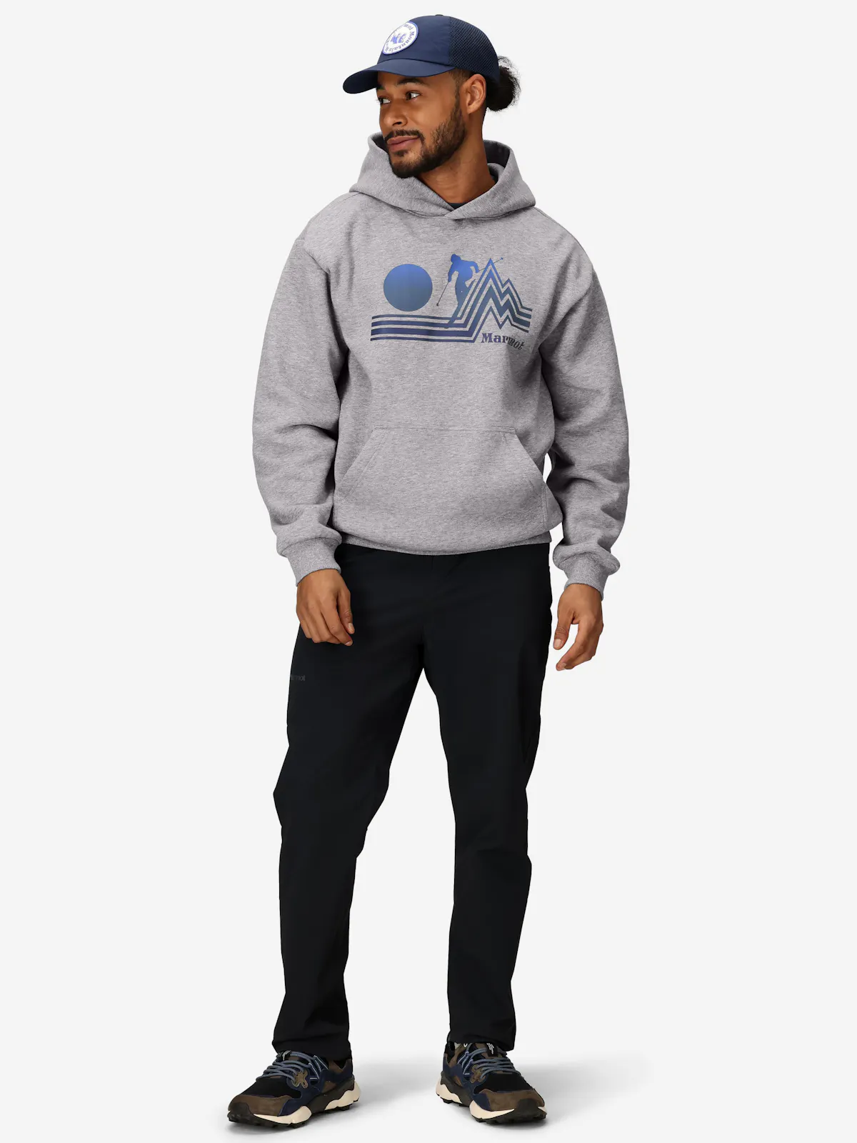 Retro Skiier Hoody