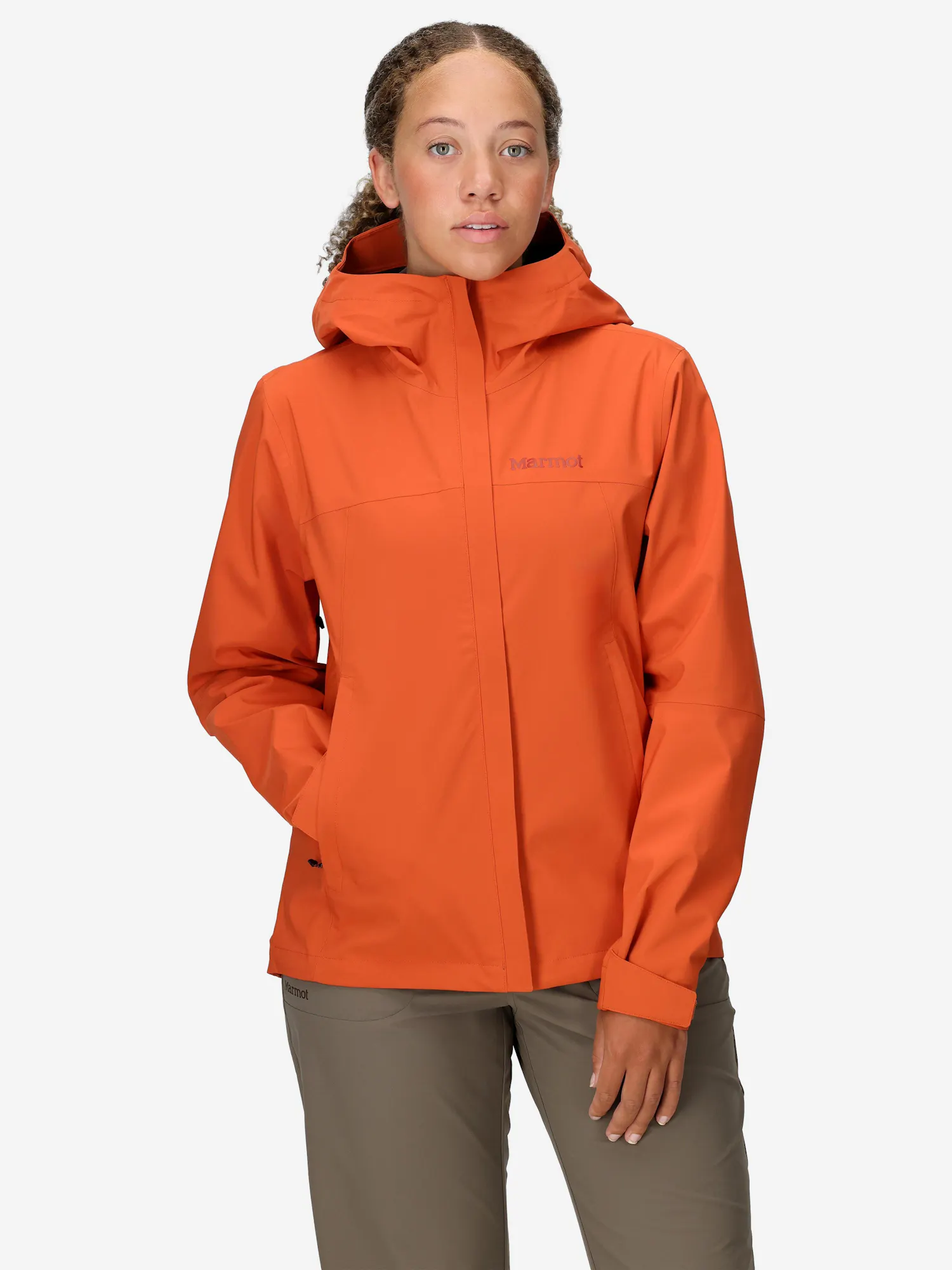 Marmot Women's PreCip® Eco Pro Rain Jacket (Fall 2025) in Ginger Blossom