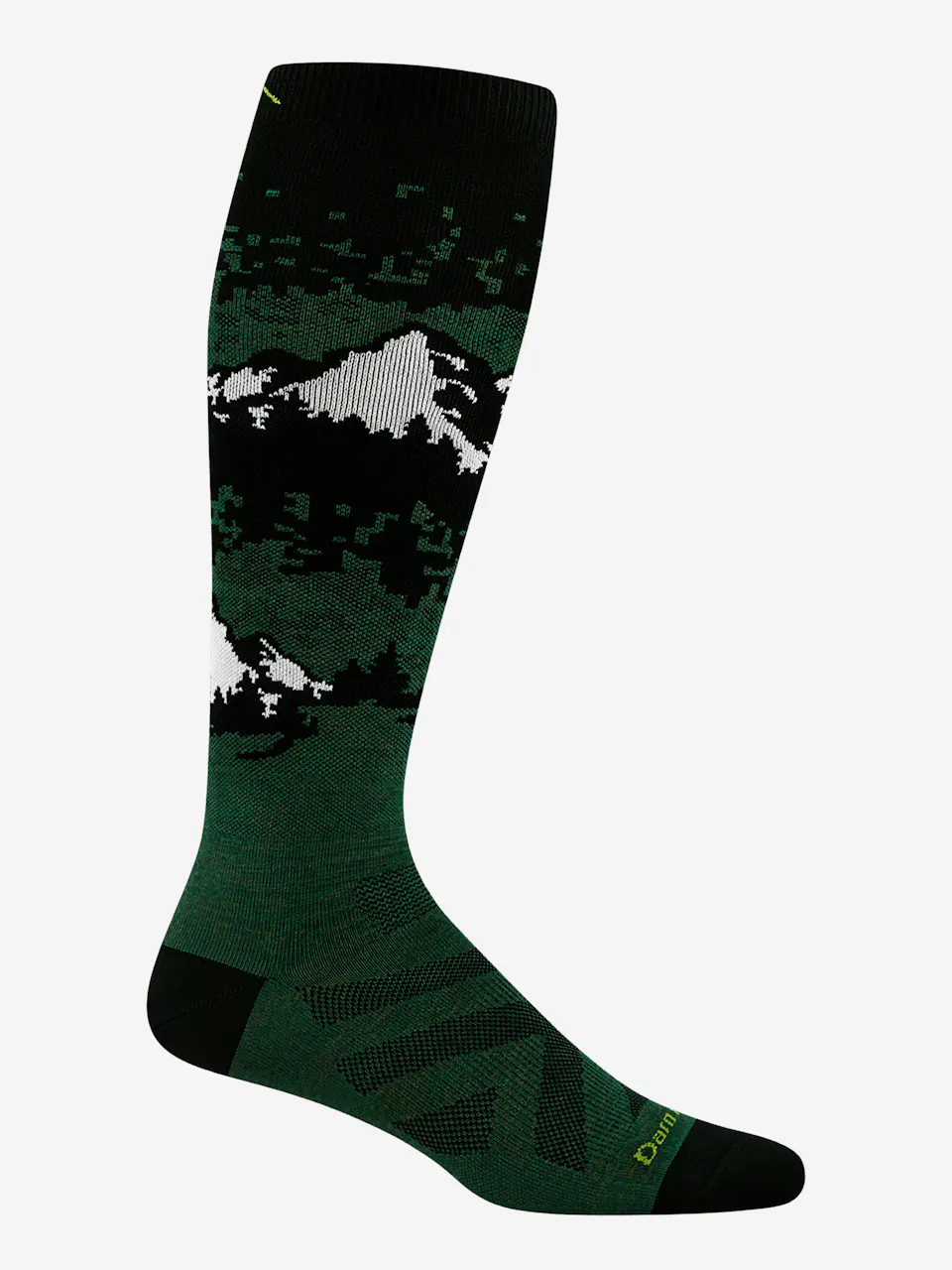 Cold Smoke OTC Lightweight-Darn Tough Moss