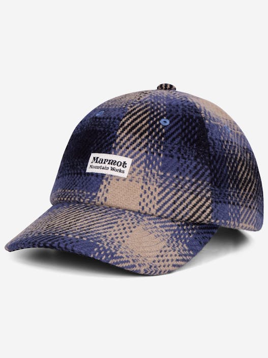 Open Weave Flannel Cap