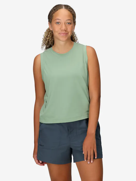 Women's AirExchange UPF 50 High-Neck Tank