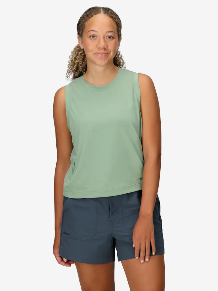 Women's AirExchange UPF 50 High-Neck Tank