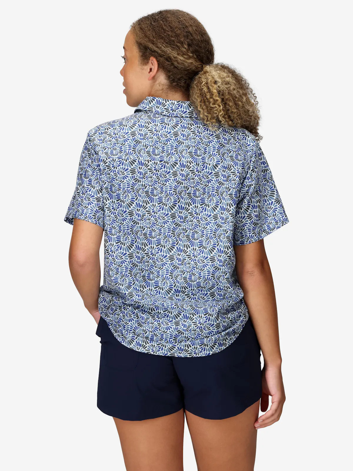 Wm's AirExchange Novelty SS Shirt