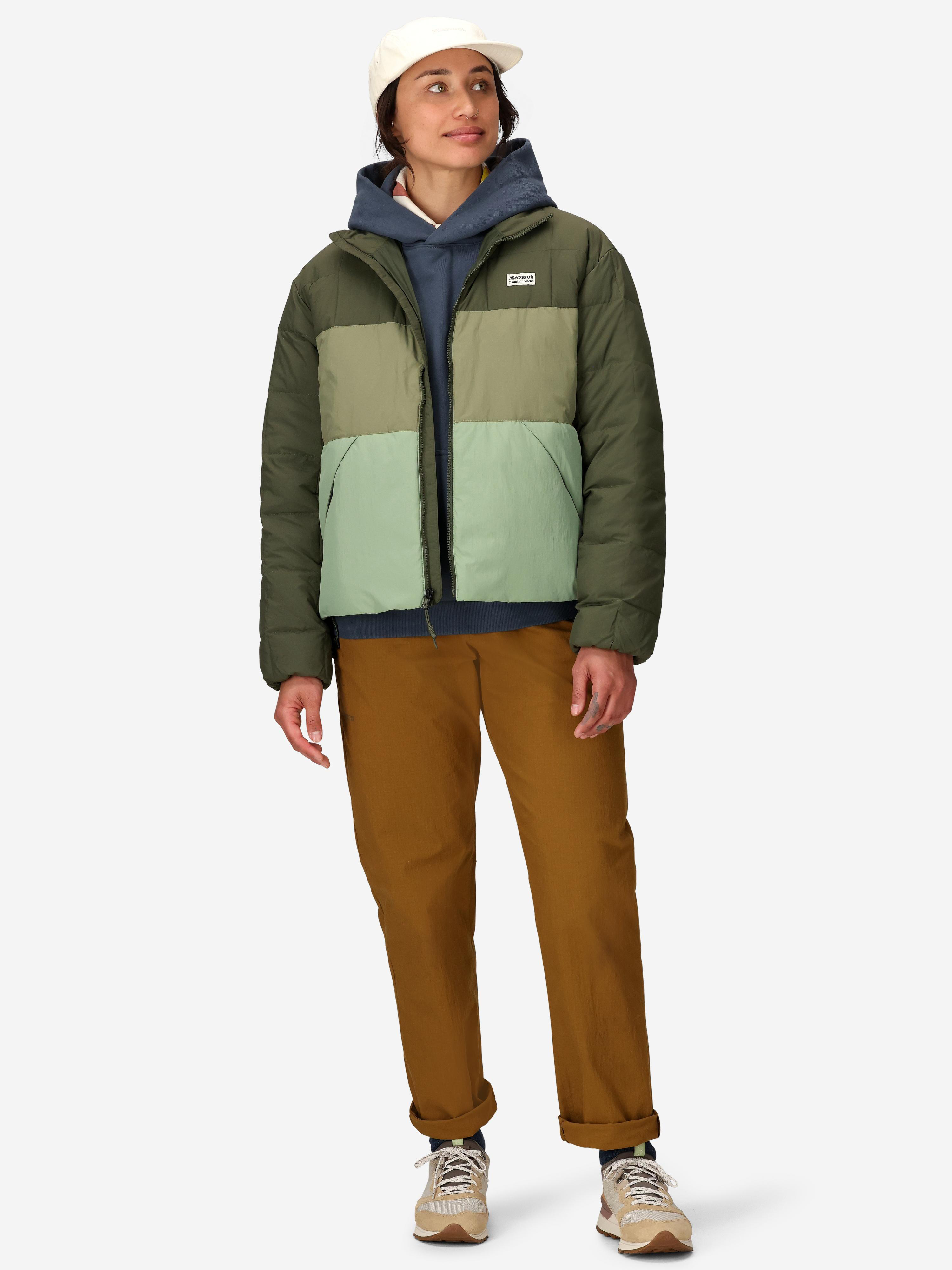 (取寄) マーモット レディース アレス ジャケット Marmot women Ares Jacket Nori/Olive Grove/Agate Green Women's Ares Down Jacket | Marmot