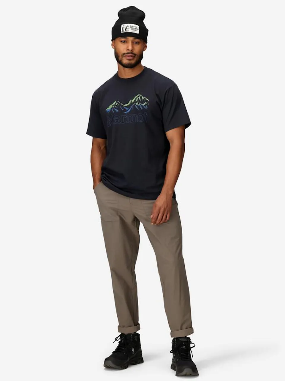 Peaks Line Drawing Tee SS