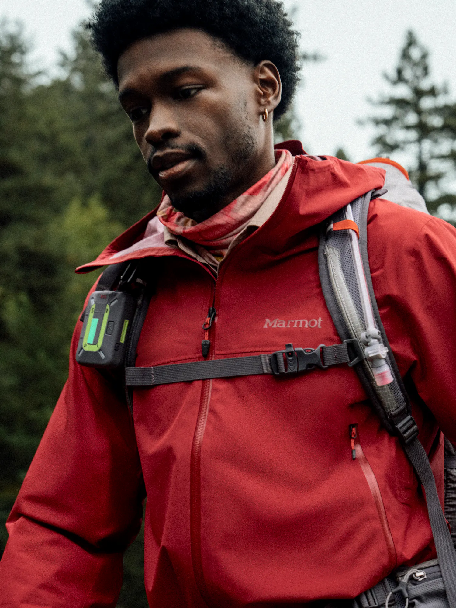 Marmot Men's Minimalist Pertex® Rain Jacket in Sumac
