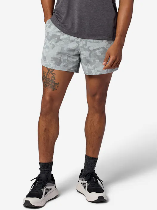 Men's Unpaved Lined Active Short 5"