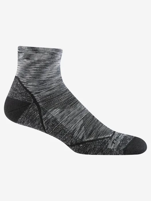 Men's Light Hiker 1/4 Lightweight with Cushion Hiking Socks