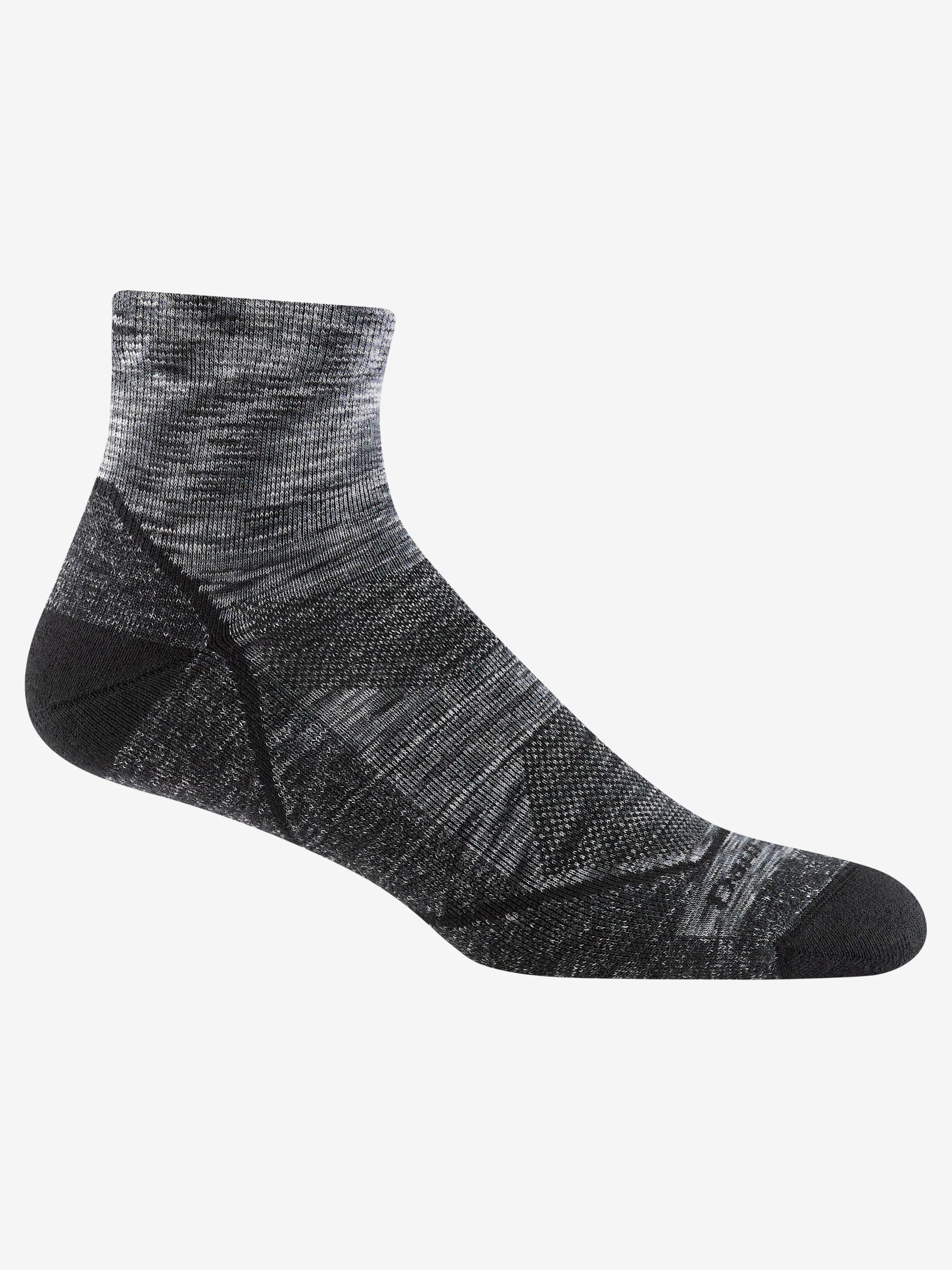 Men's Light Hiker 1/4 Lightweight with Cushion Hiking Socks
