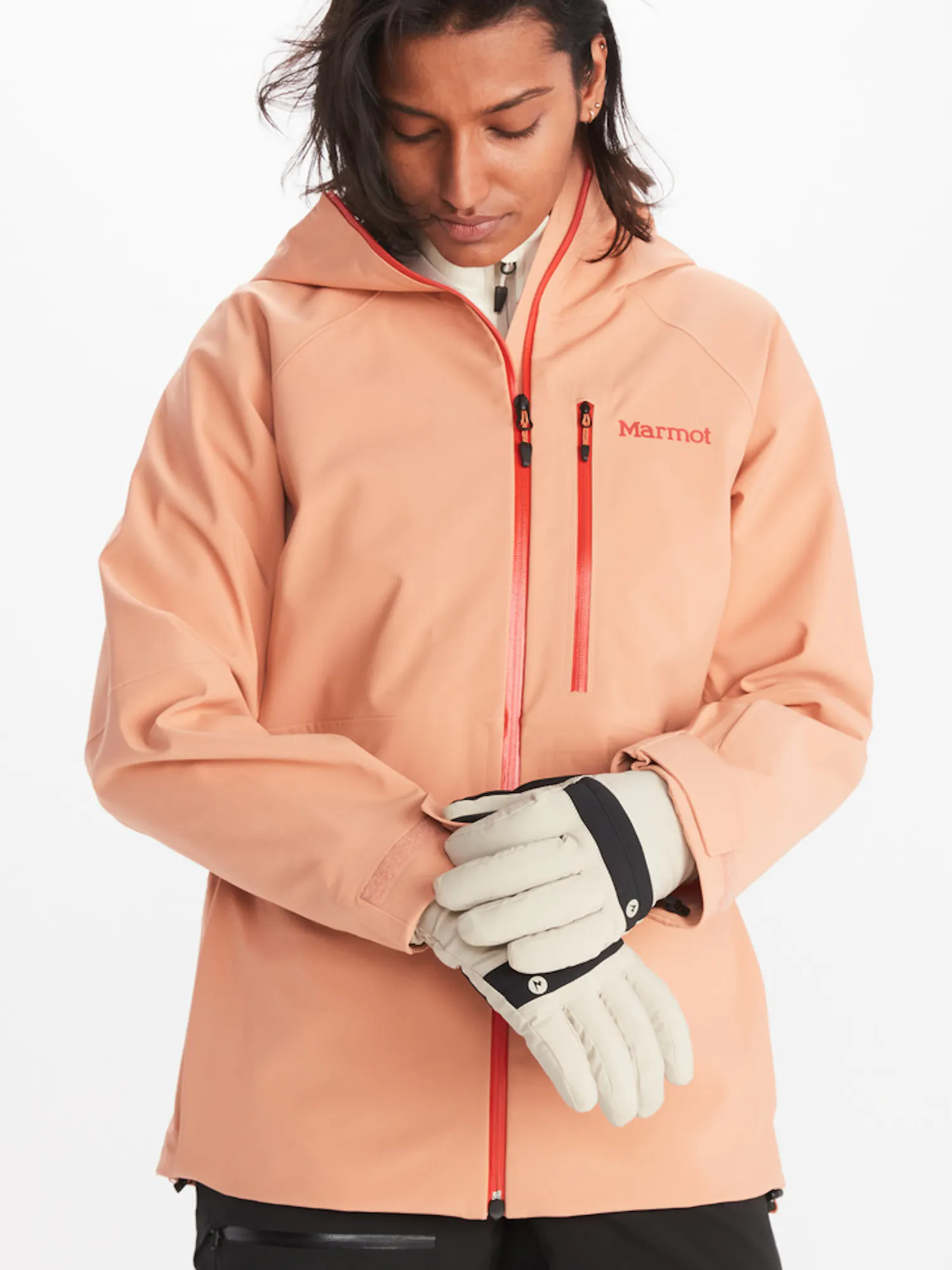 Marmot Women's Refuge Pro Jacket in Rose Gold