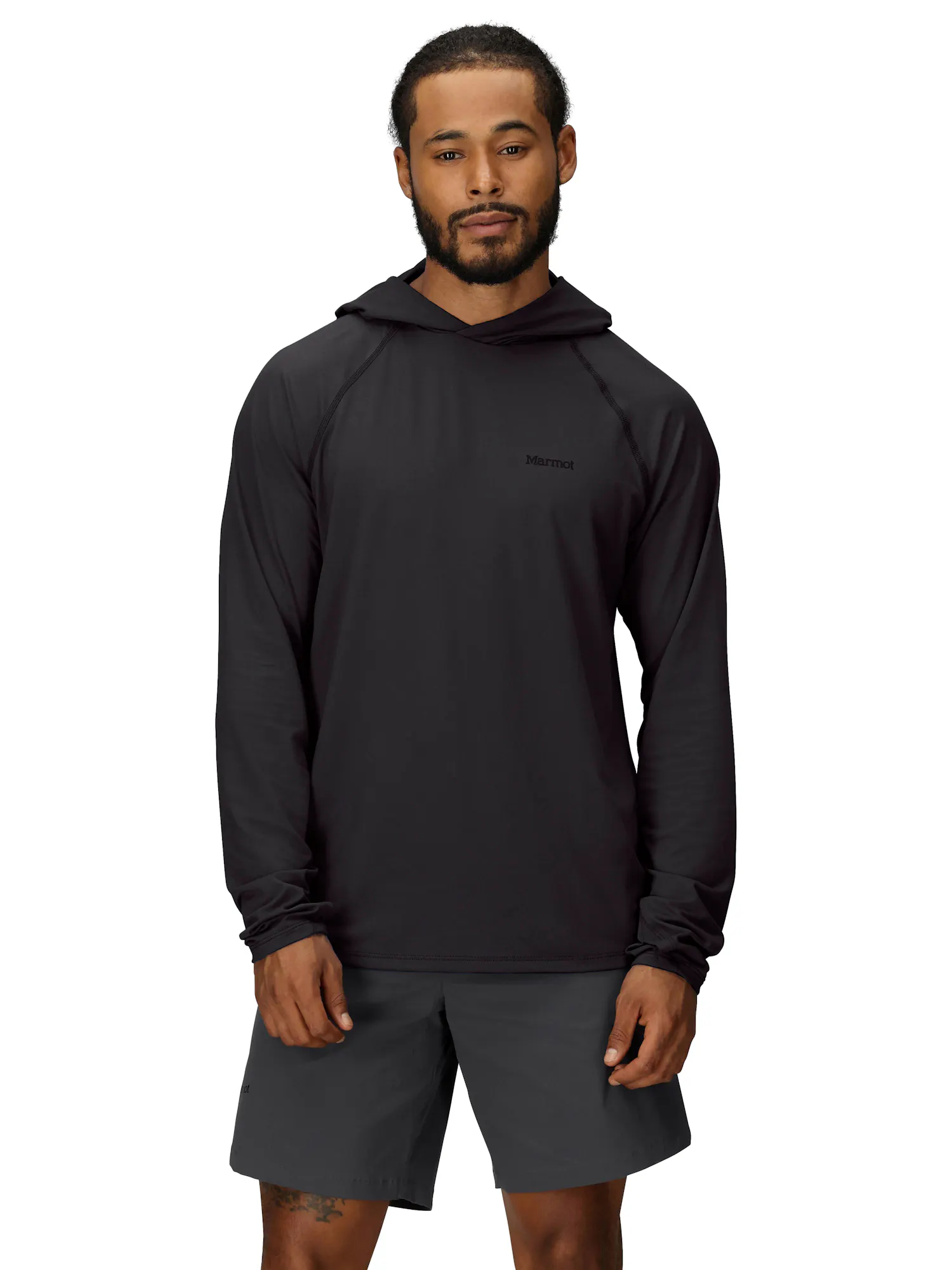 Marmot Men's Windridge UPF 50 Hoody (Spring 2026) in Black