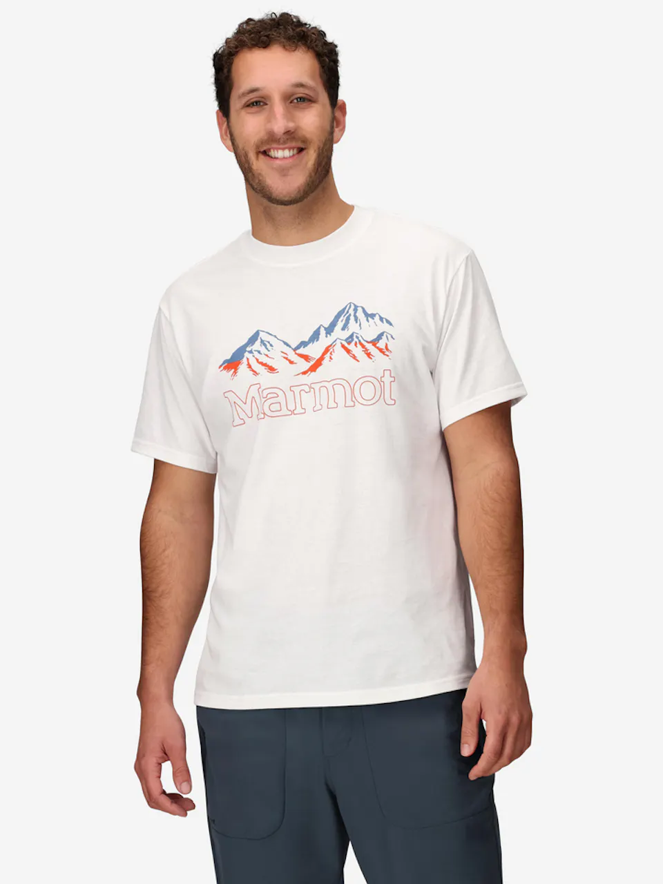 Peaks Line Drawing Tee SS