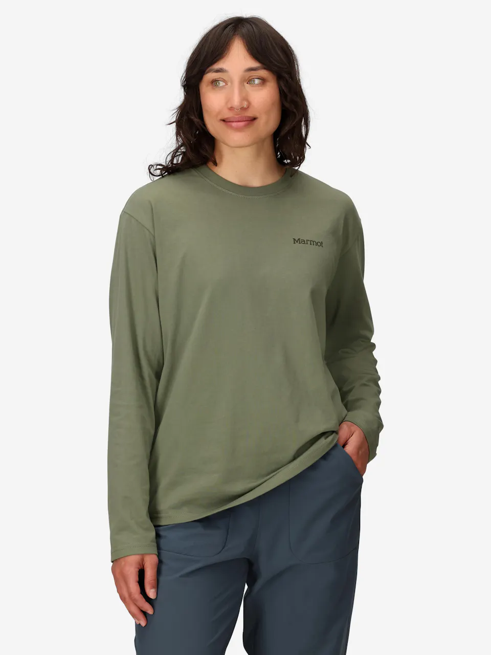 Wm's Mountainscape Tee LS