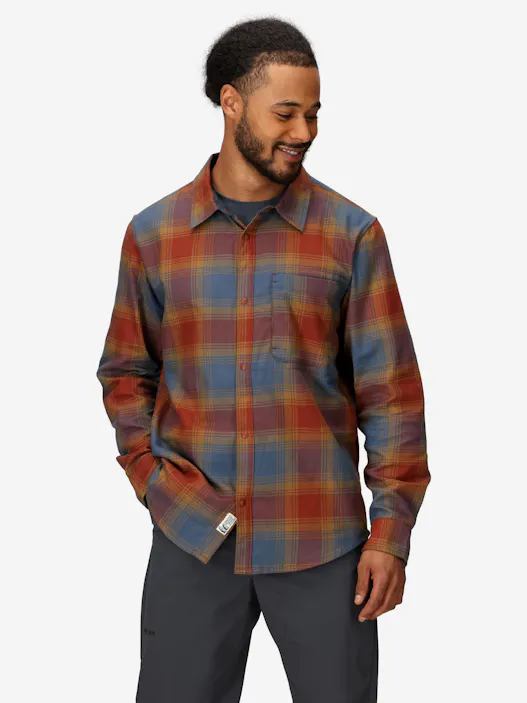 Men’s Stonepeak Lightweight Performance Long- Sleeve Flannel Shirt (Fall 2025)