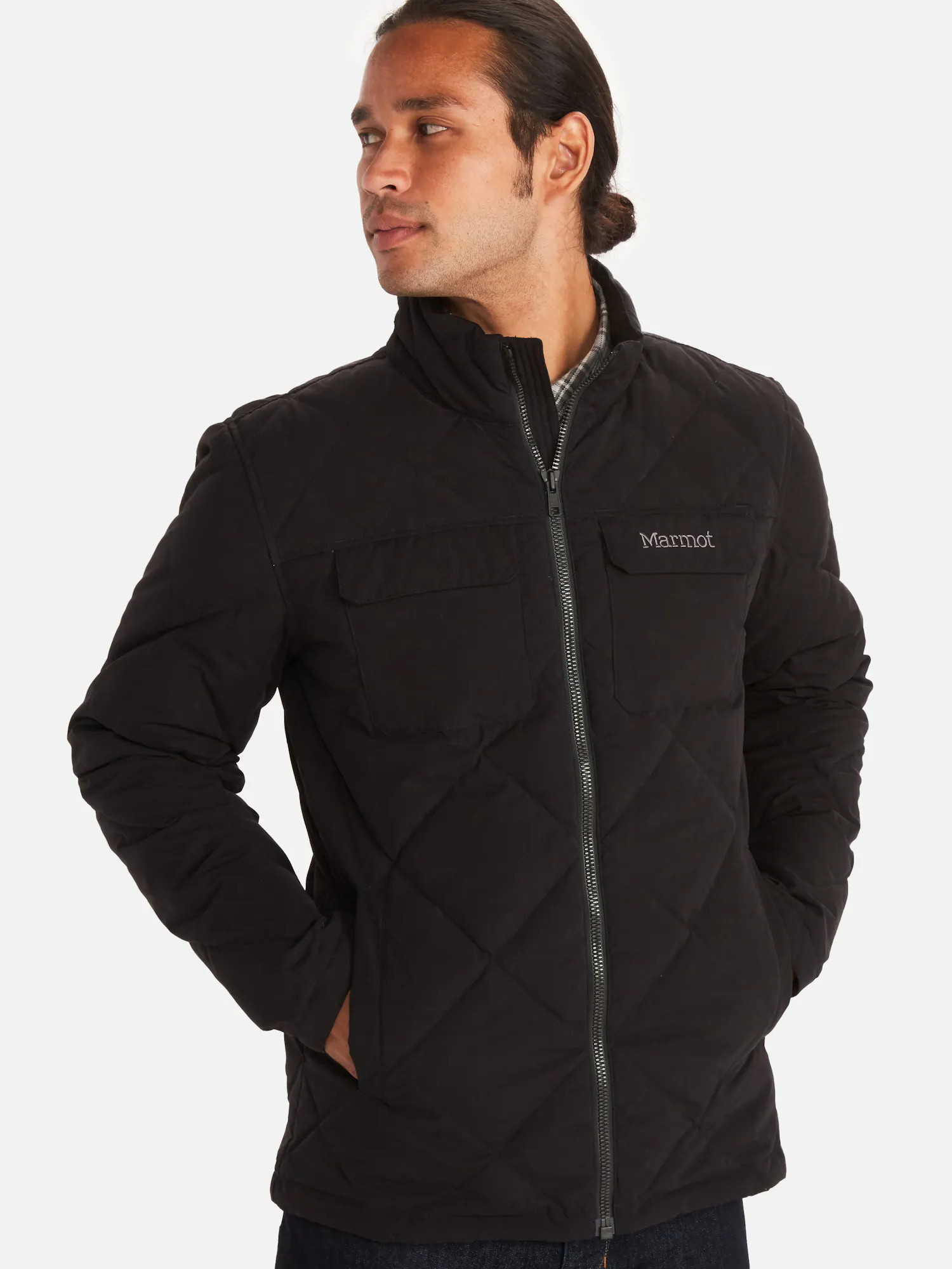 Marmot Men's Burdell Jacket in Black | Down