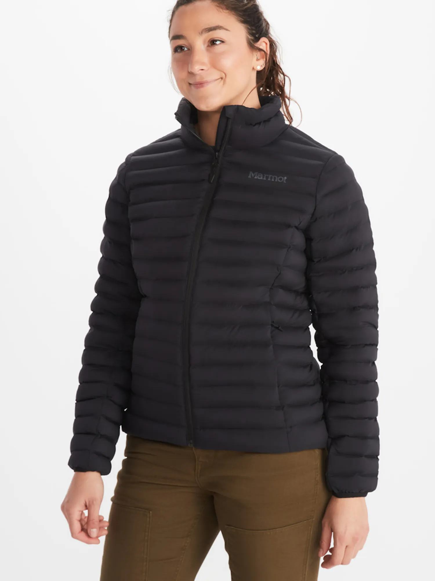 Marmot Women's Echo Featherless Jacket (2023) in Black