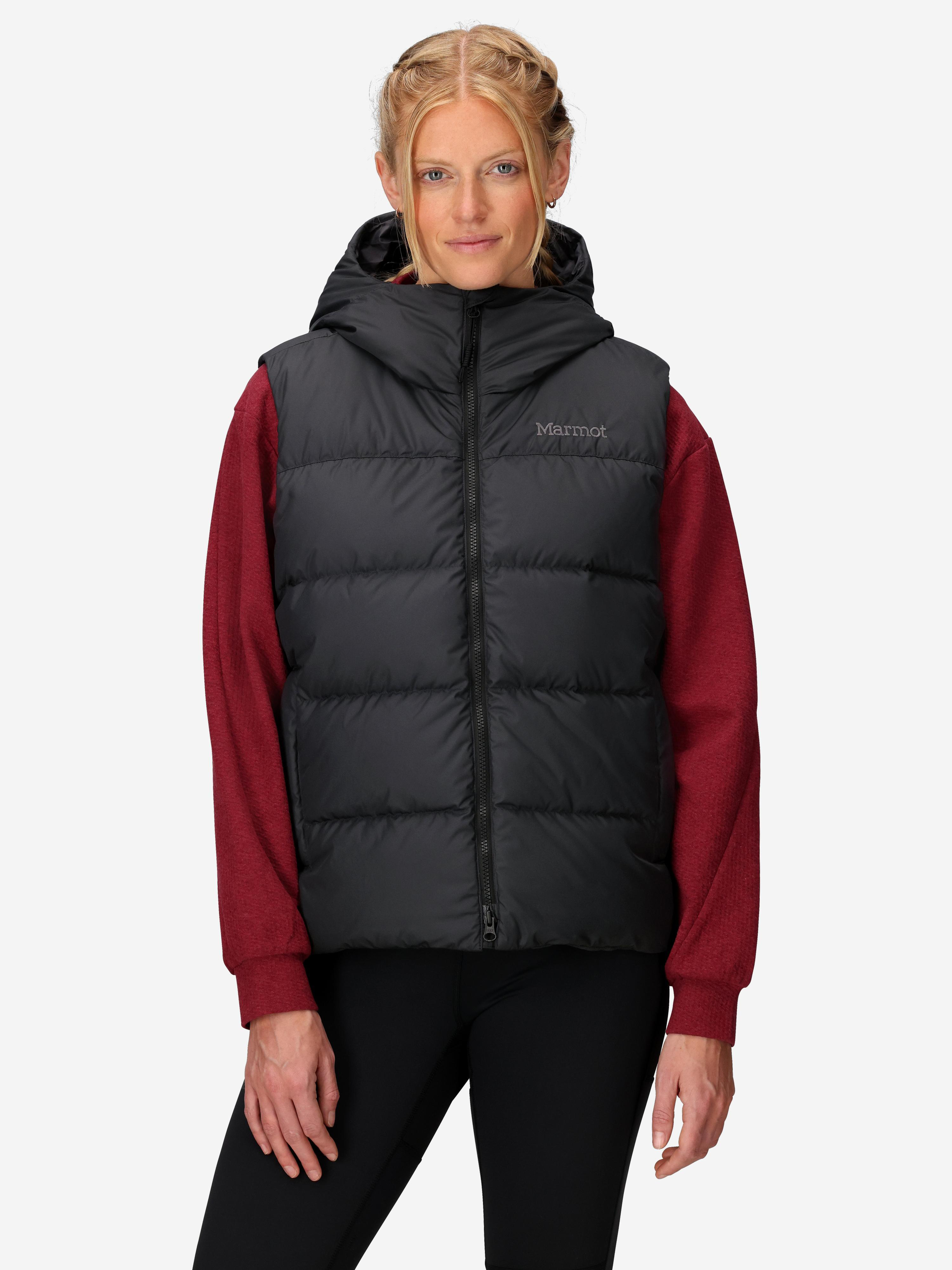 Marmot STABRIDGE ベスト Women's Strollbridge Down Hooded Vest (Fall 2025) | Marmot