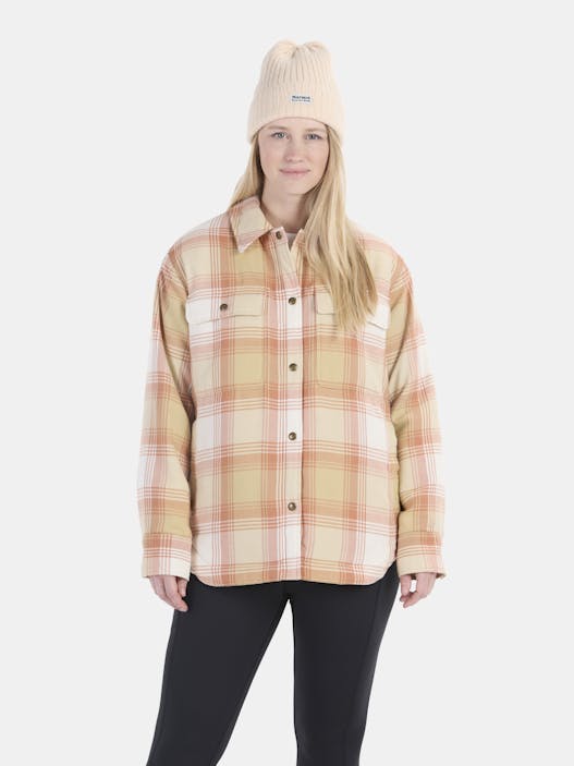 Women's Ridgefield Sherpa-Lined Flannel Shirt Jacket