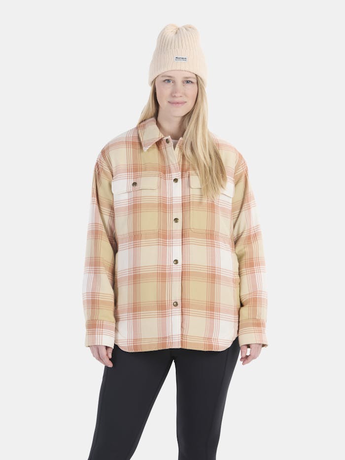 Women's Ridgefield Sherpa-Lined Flannel Shirt Jacket