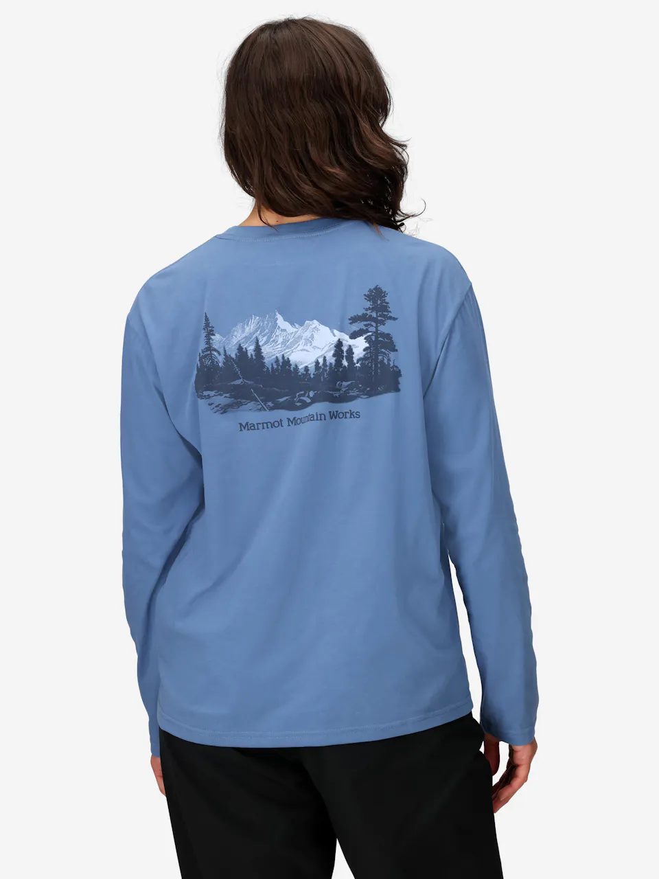 Wm's Mountainscape Tee LS