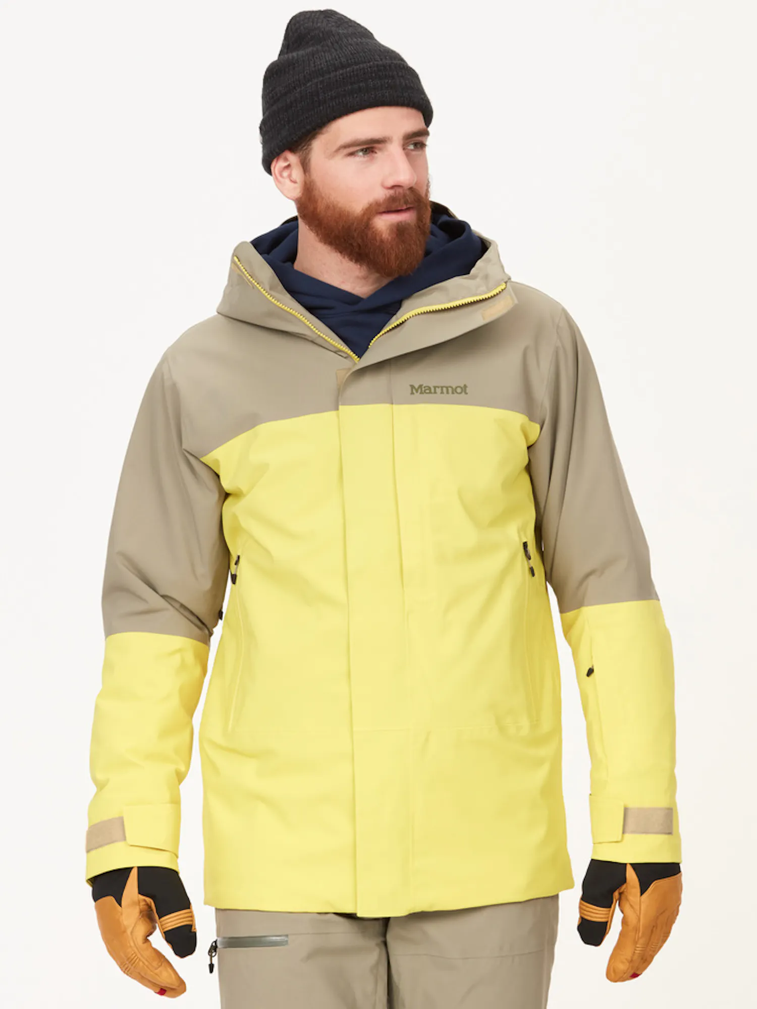 Marmot Men's Elevation Jacket (2023) in Vetiver/Limelight