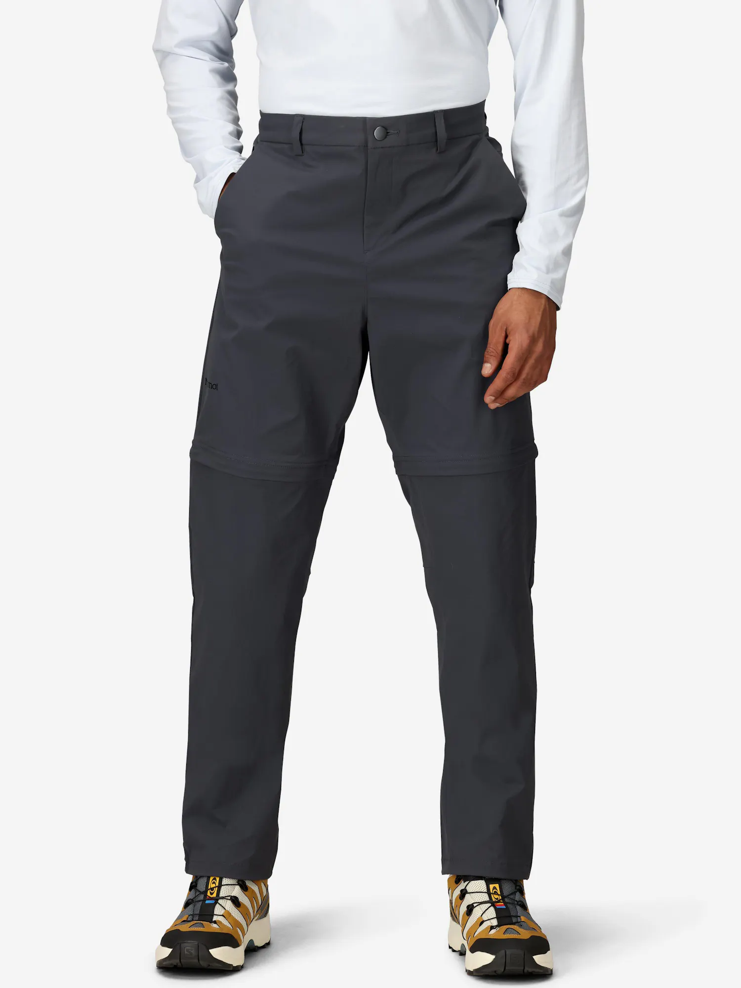 Marmot Men's Arch Rock Convertible UPF 50 Pants (Fall 2025) in Dark Steel