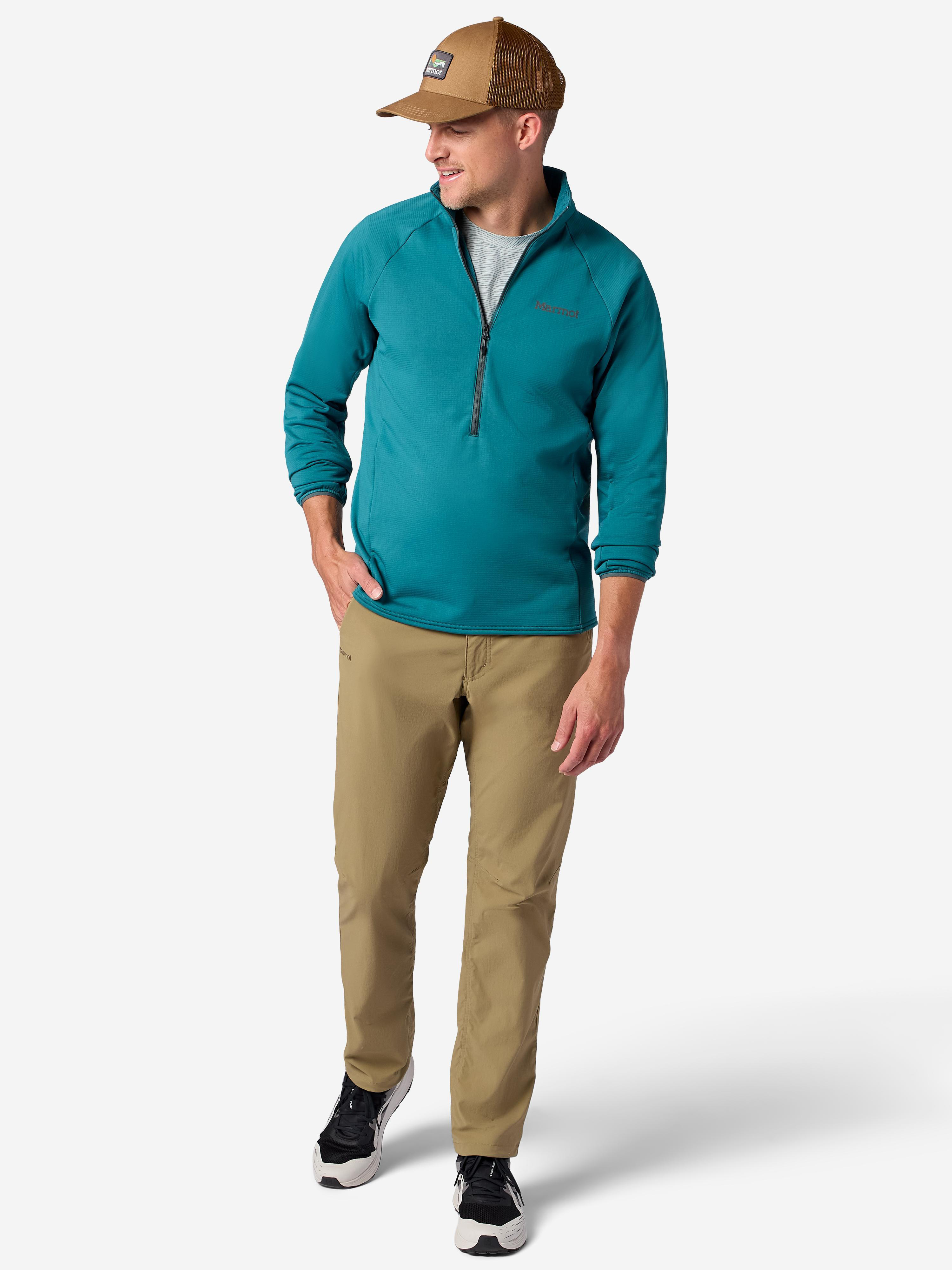 Men's Leconte Tech Grid Fleece Half-Zip | Marmot