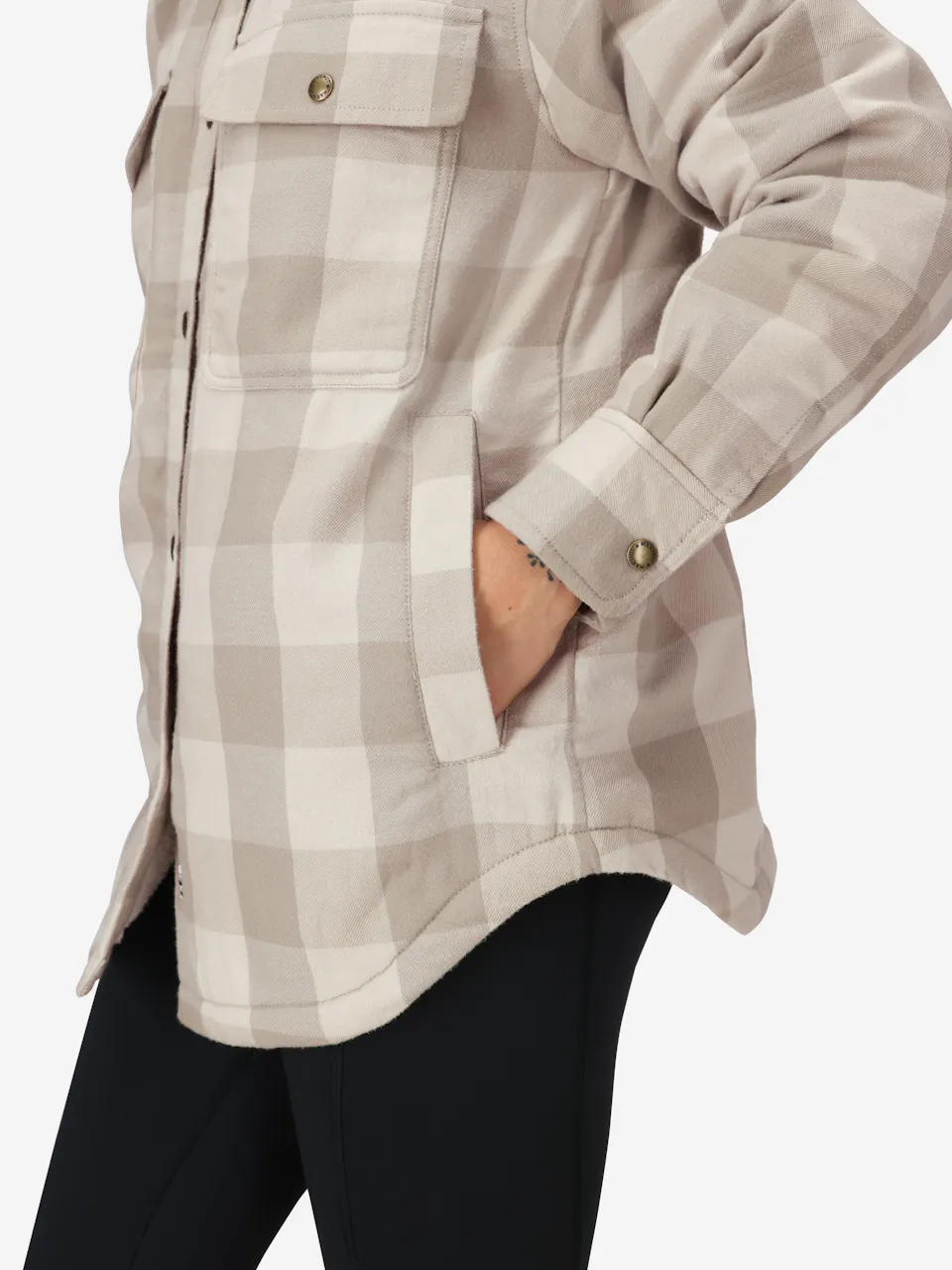 Wm's Ridgefield Sherpa Flannel Jacket